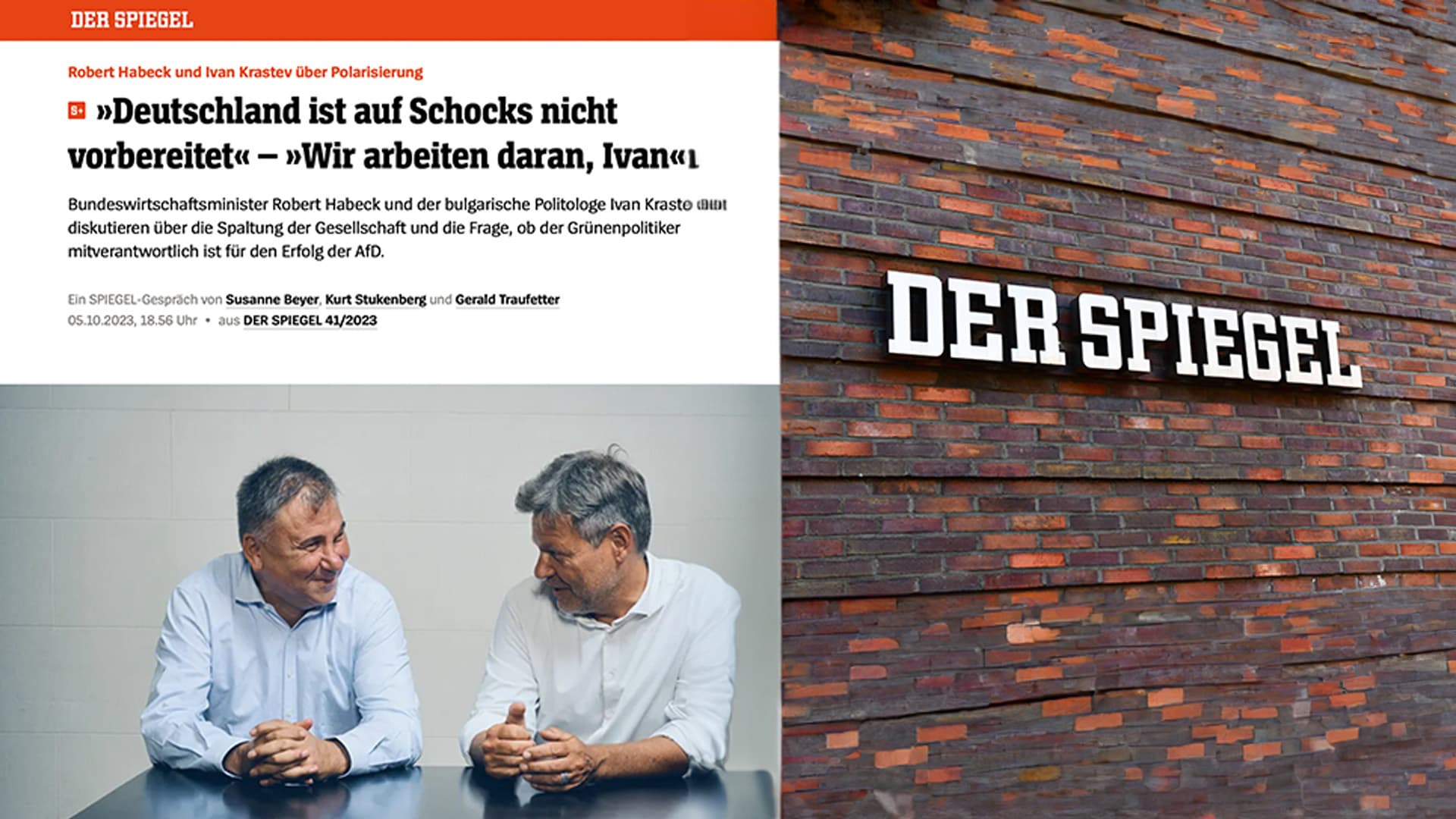 Fieser Verdacht um Habeck-Gespräch im Spiegel: Hat der Vizekanzler etwa einen Interviewpartner gekauft?