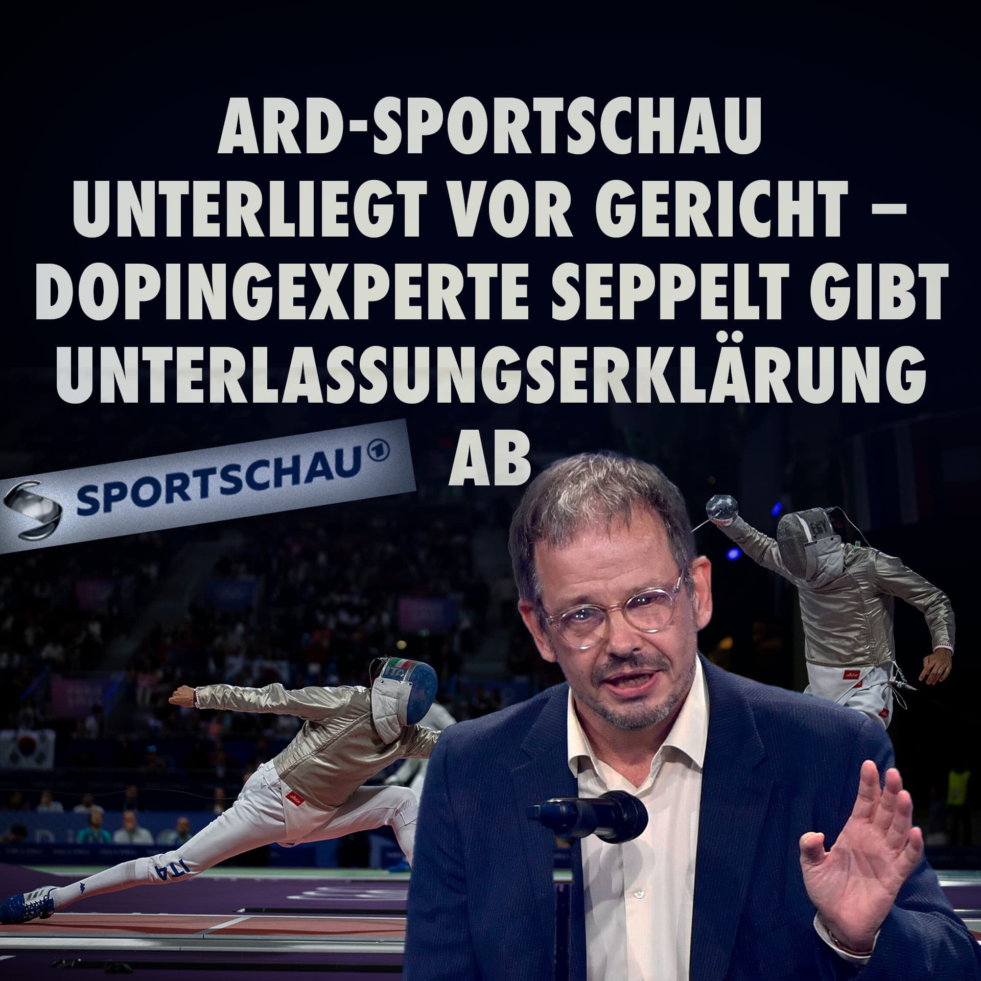 ARD-Sportschau unterliegt vor Gericht – Doping-Experte Seppelt gibt Unterlassungserklärung ab