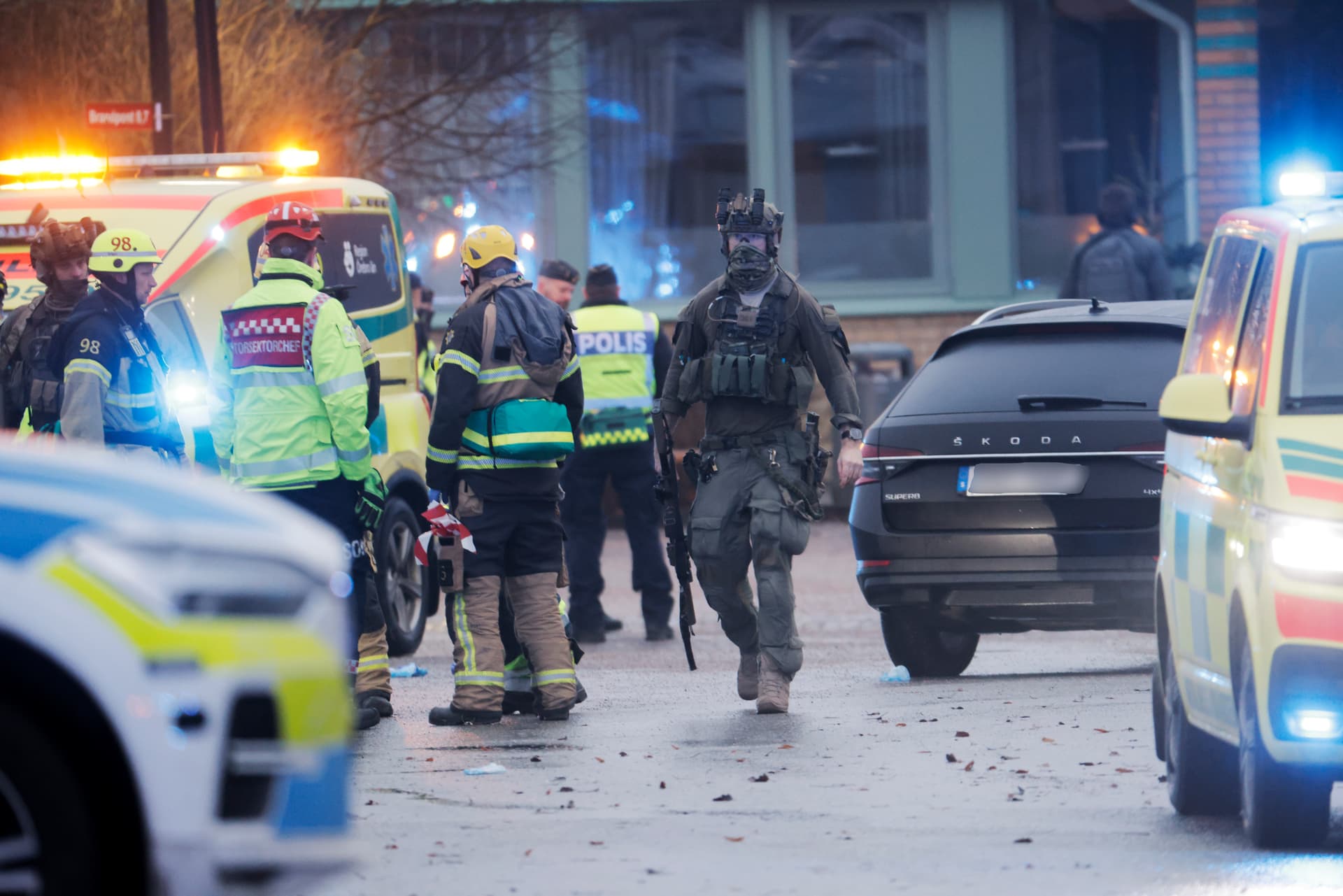 Schüsse auf Schul-Campus in Örebro: 11 Tote und viele Verletzte nach Amoklauf in Schweden