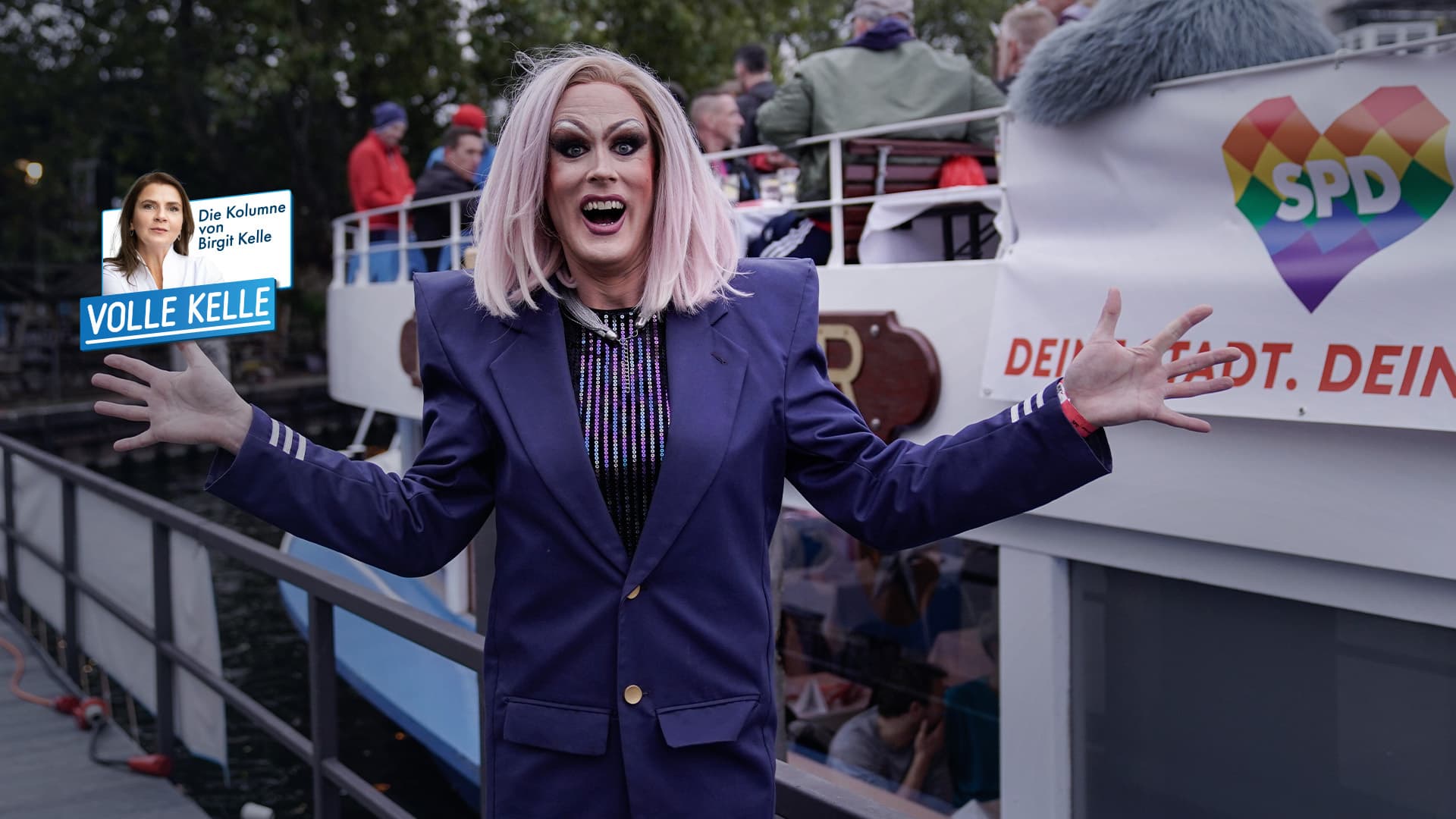 Skandal um Berliner Drag-Queen: Es hat eben doch mit Sex und Kindern zu tun!