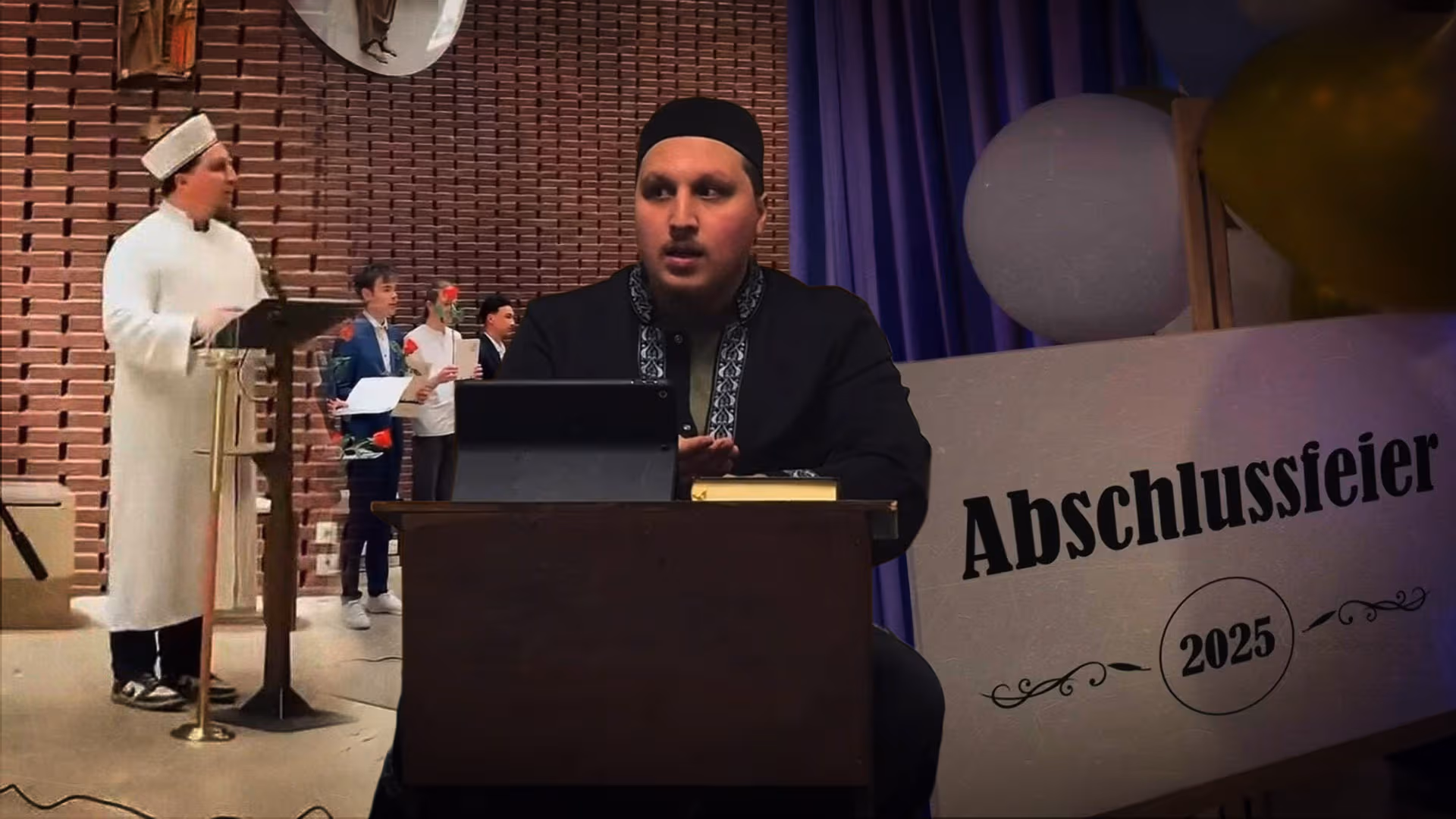 „Auf Allah sollen die Gläubigen vertrauen“: Islamisten-Imam predigt auf Abschlussfeier christlicher Schule