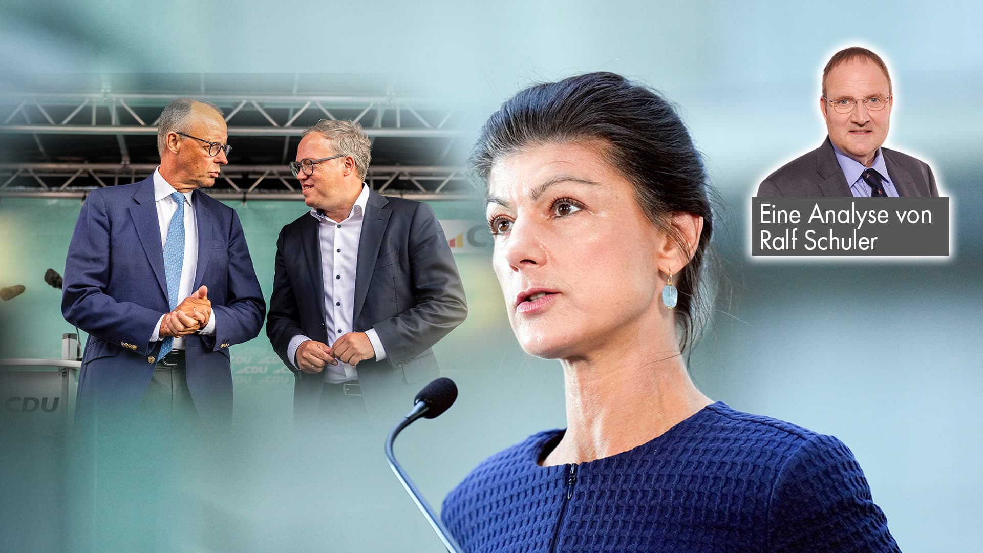 Wagenknecht in die CDU zu tun, ist wie Salz in den Kaffee zu schütten
