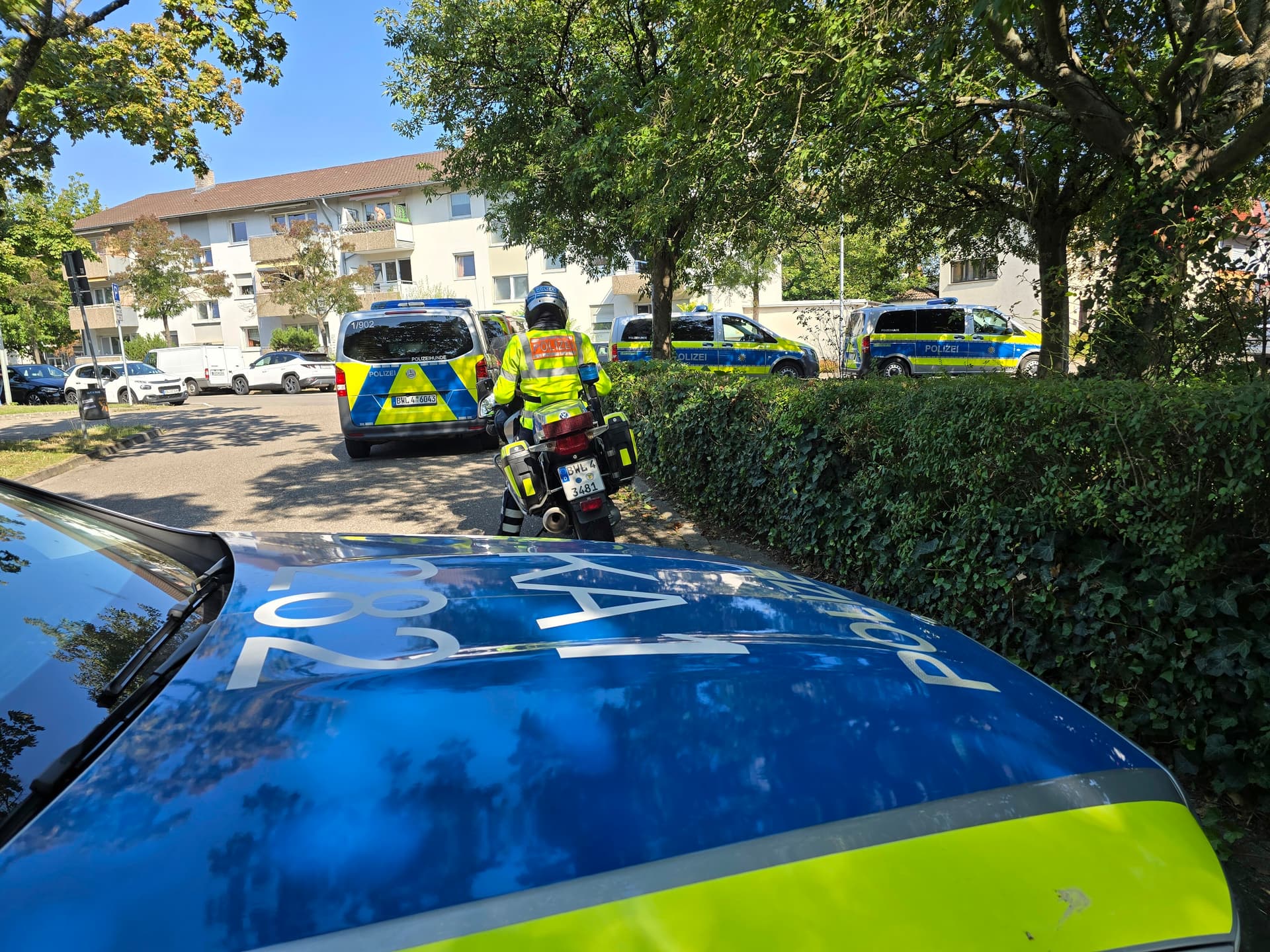 SEK beendet Geiselnahme in Karlsruhe