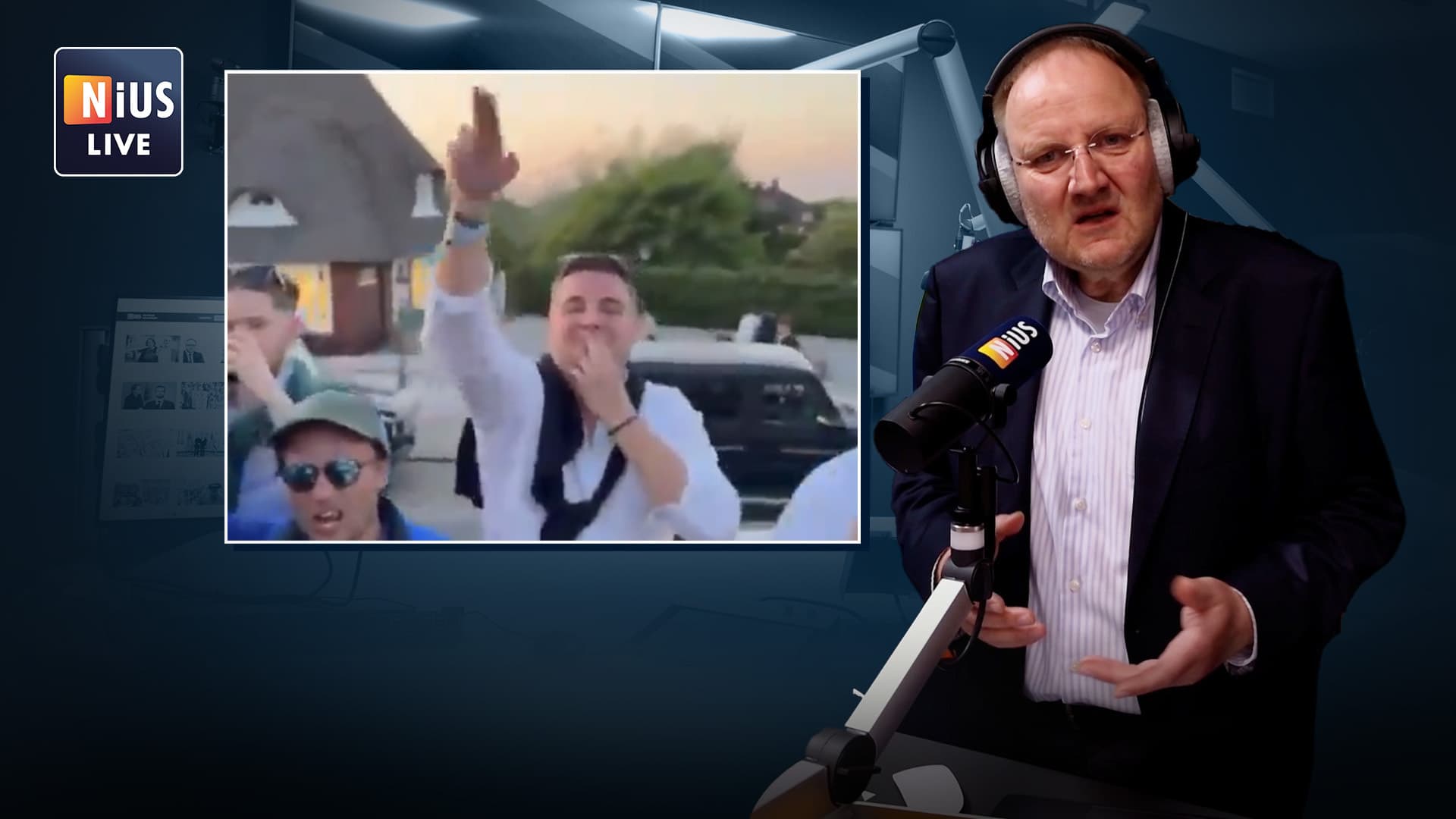 NIUS LIVE: „Die Taktik der Linken, jeden zum Nazi zu erklären, geht nach hinten los“