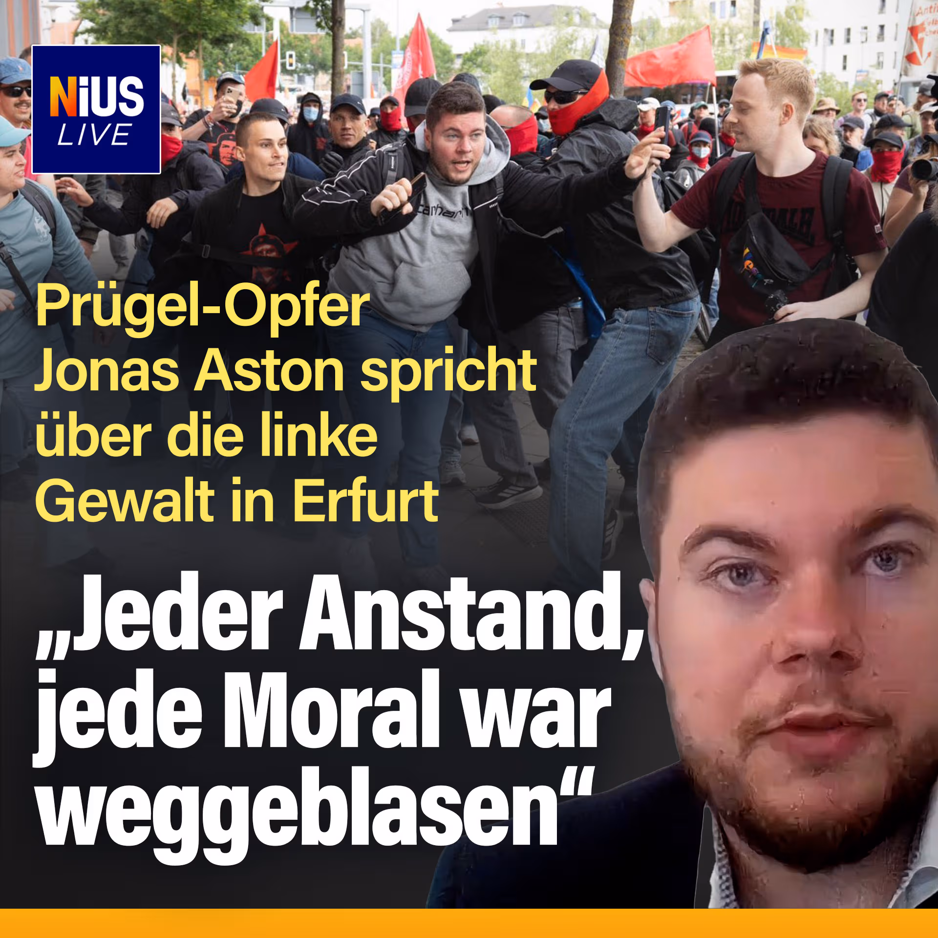 Gewalt-Eskalation in Erfurt: „Jeder Anstand, jede Moral war weggeblasen“