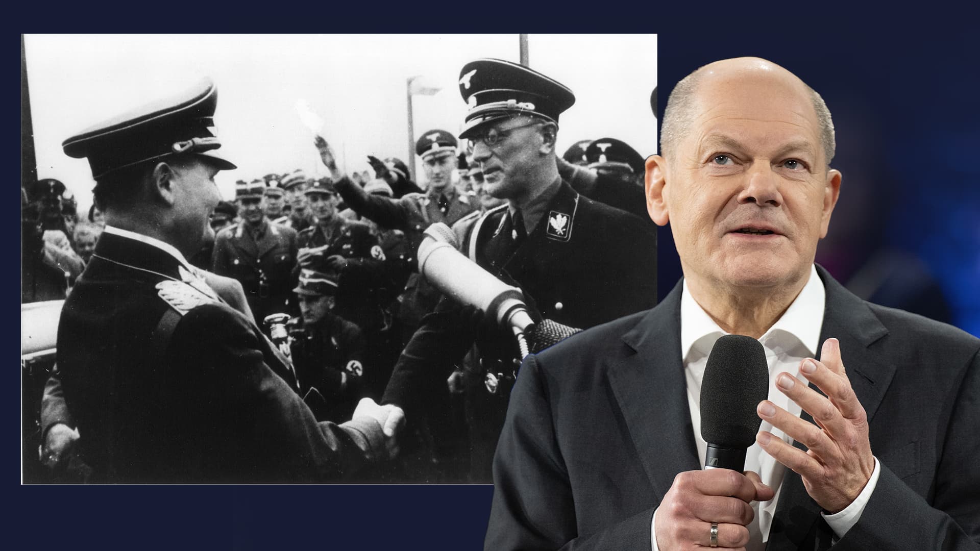 Scholz vergleicht Ukraine-Kritiker mit Nazi-Generälen
