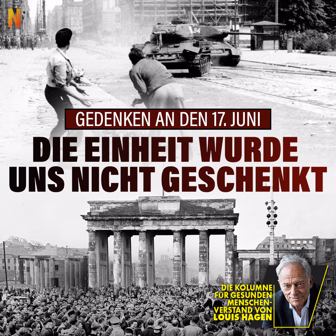 Gedenken an den 17. Juni: Die Einheit wurde uns nicht geschenkt