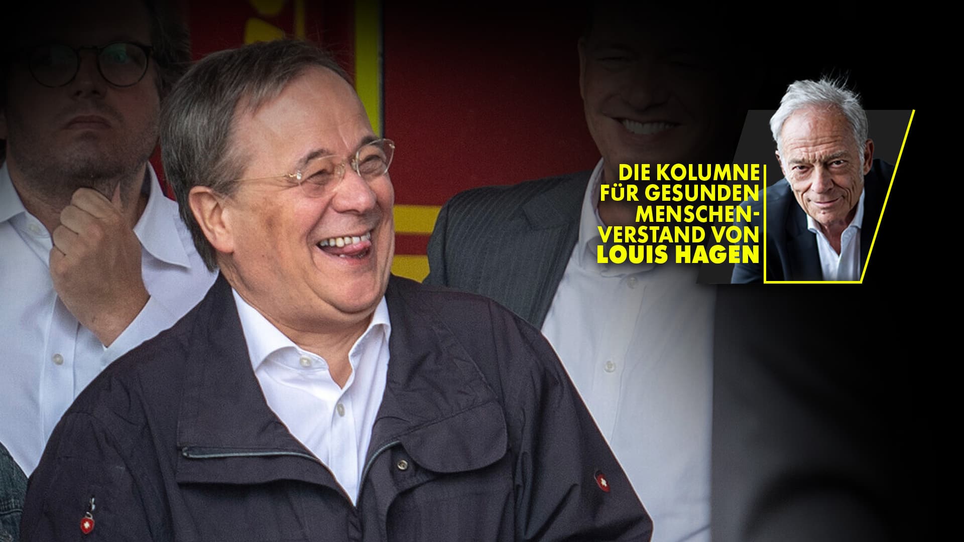 Armin Laschet: Ein Mann zwischen Lachen und Lappen