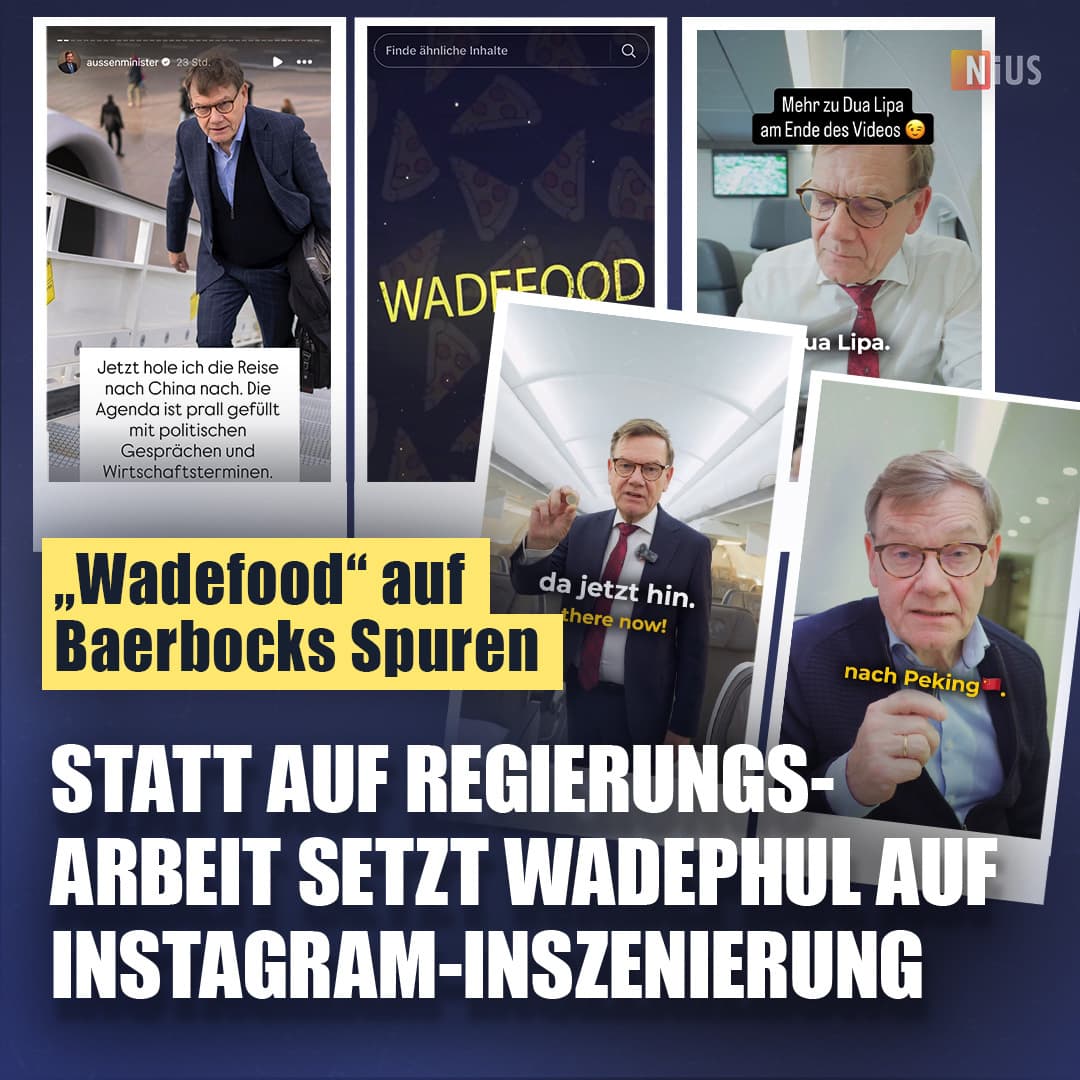 Statt auf Regierungsarbeit setzt Wadephul auf Instagram-Inszenierung