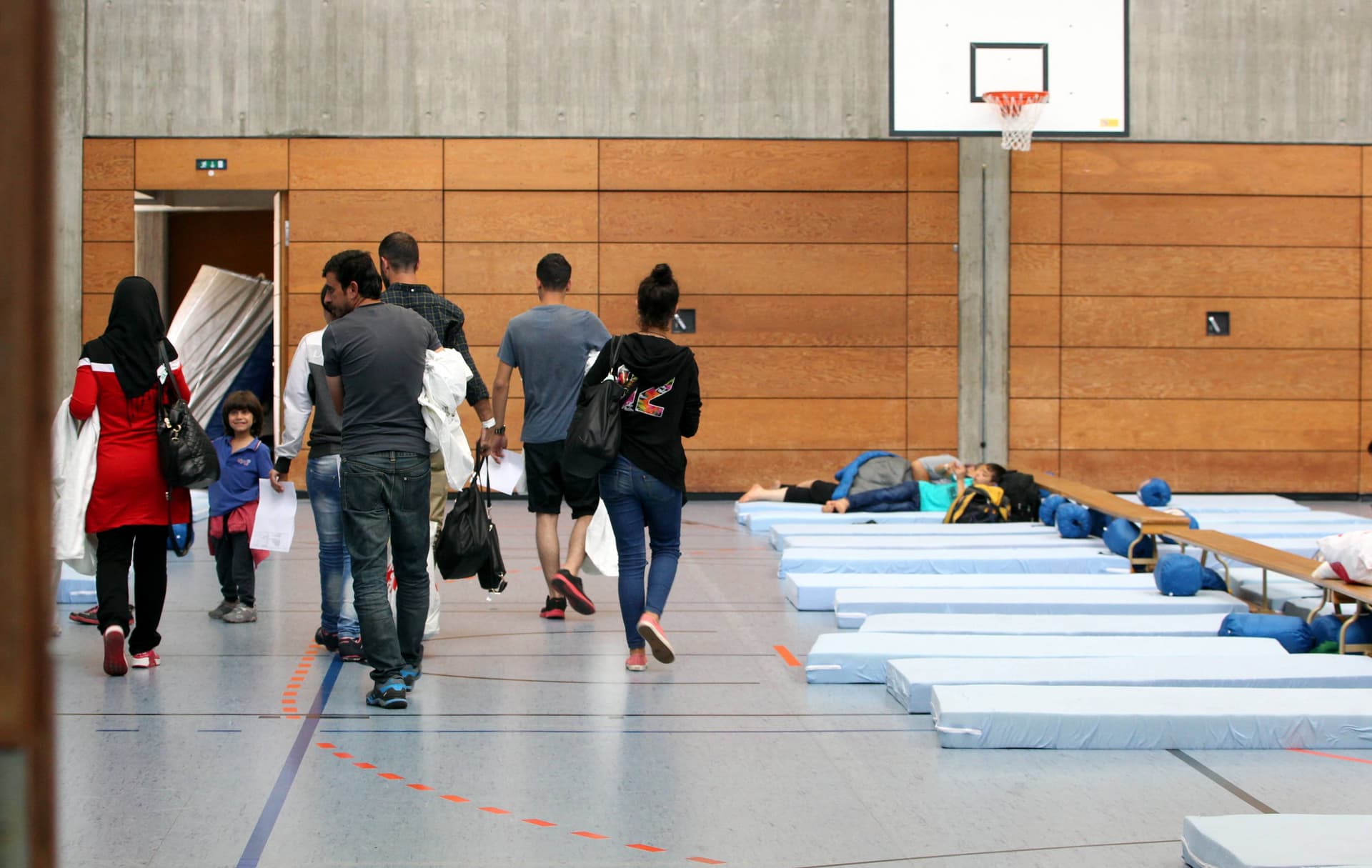 Keine Kapazitäten: Stuttgarter Turnhallen werden zu Flüchtlingsheimen