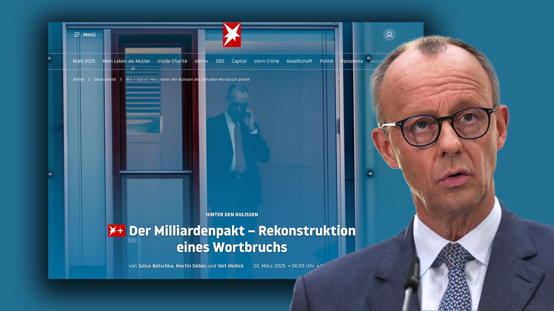 Brisanter Stern-Bericht: Merz plante schon vor der Wahl neue Milliarden-Schulden mit dem alten Parlament