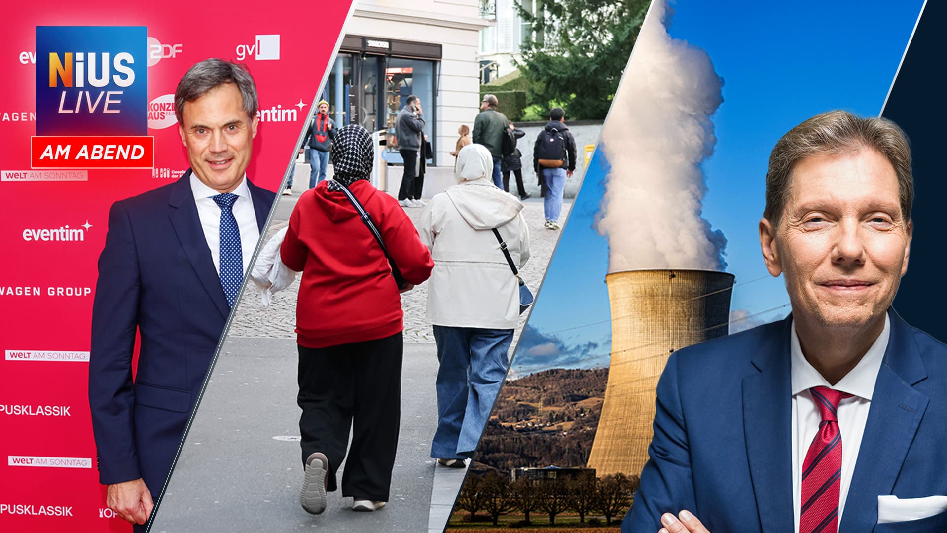 Am Donnerstag bei NIUS Live am Abend: Scharia statt Grundgesetz – Islamismus in Deutschland