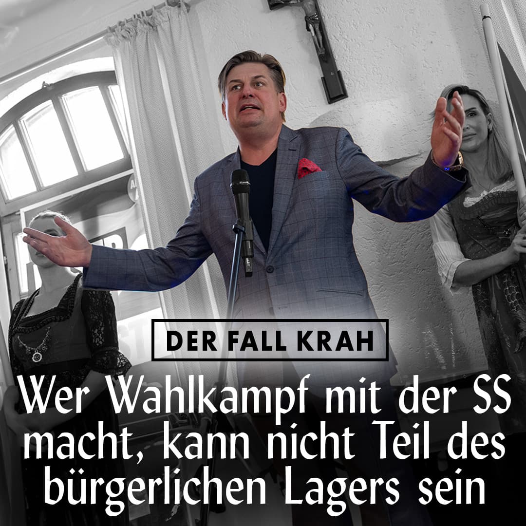 Der Fall Krah: Wer Wahlkampf mit der SS macht, kann nicht Teil des bürgerlichen Lagers sein
