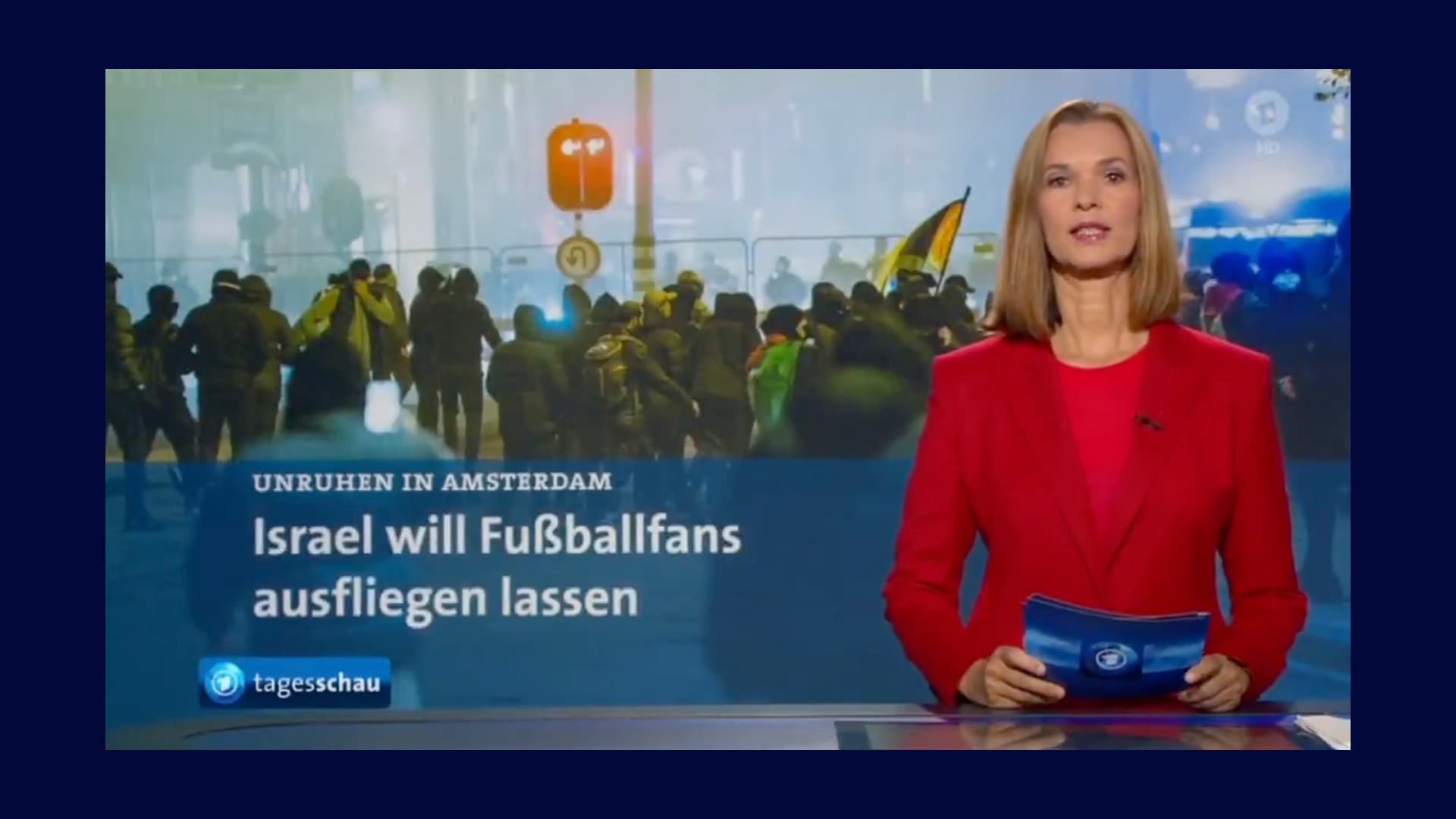 Nach Pogrom in Amsterdam: Tagesschau relativiert den migrantischen Judenhass