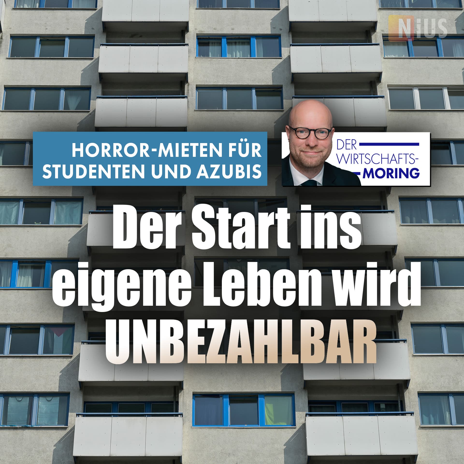 Horror-Mieten für Studenten und Azubis: Der Start ins eigene Leben wird unbezahlbar