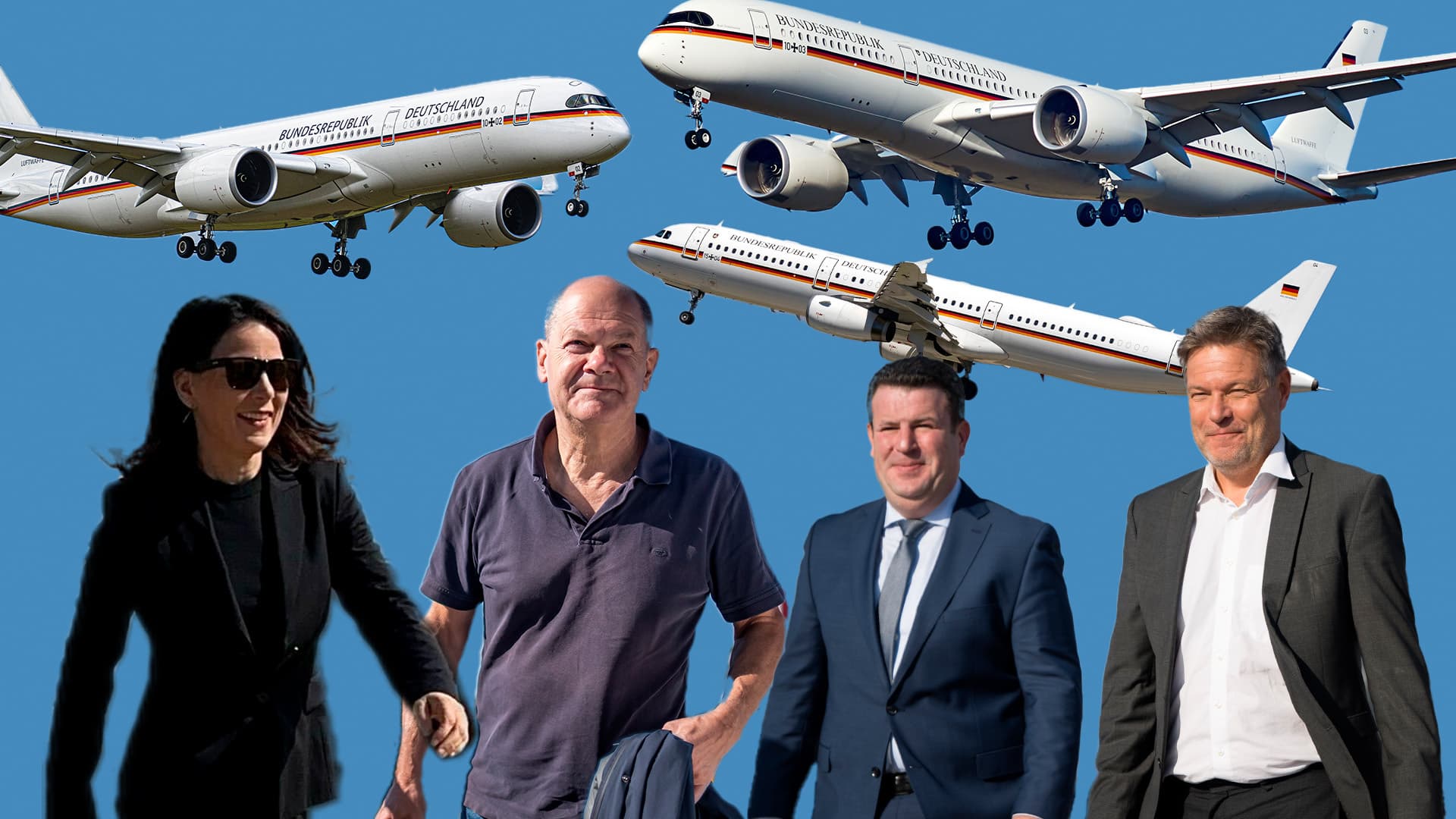 Klima-Regierung fliegt mit drei Jets nach Indien