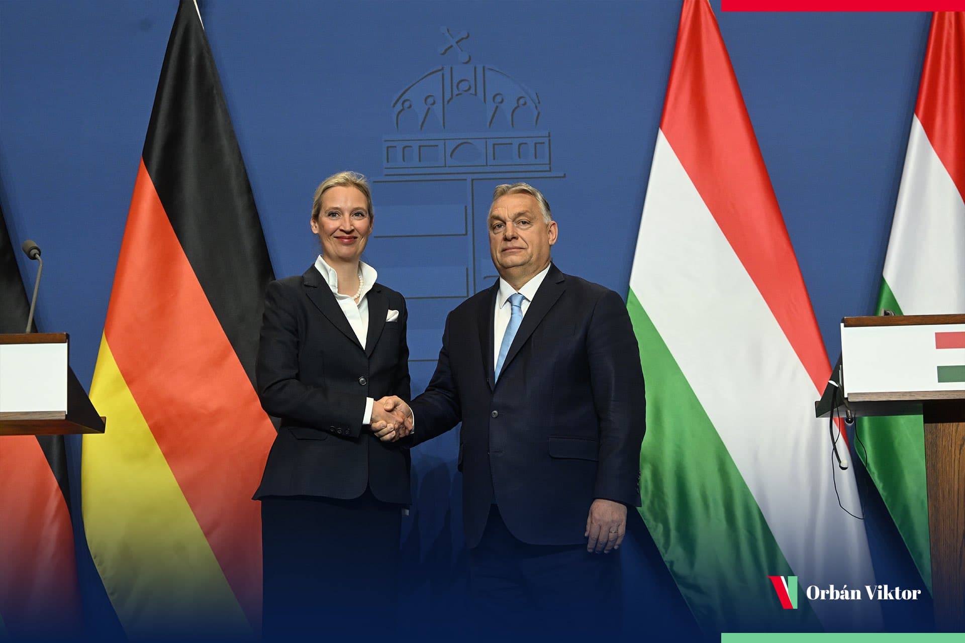 Viktor Orbán solidarisiert sich mit AfD: „Du kannst auf uns zählen, Alice Weidel!“