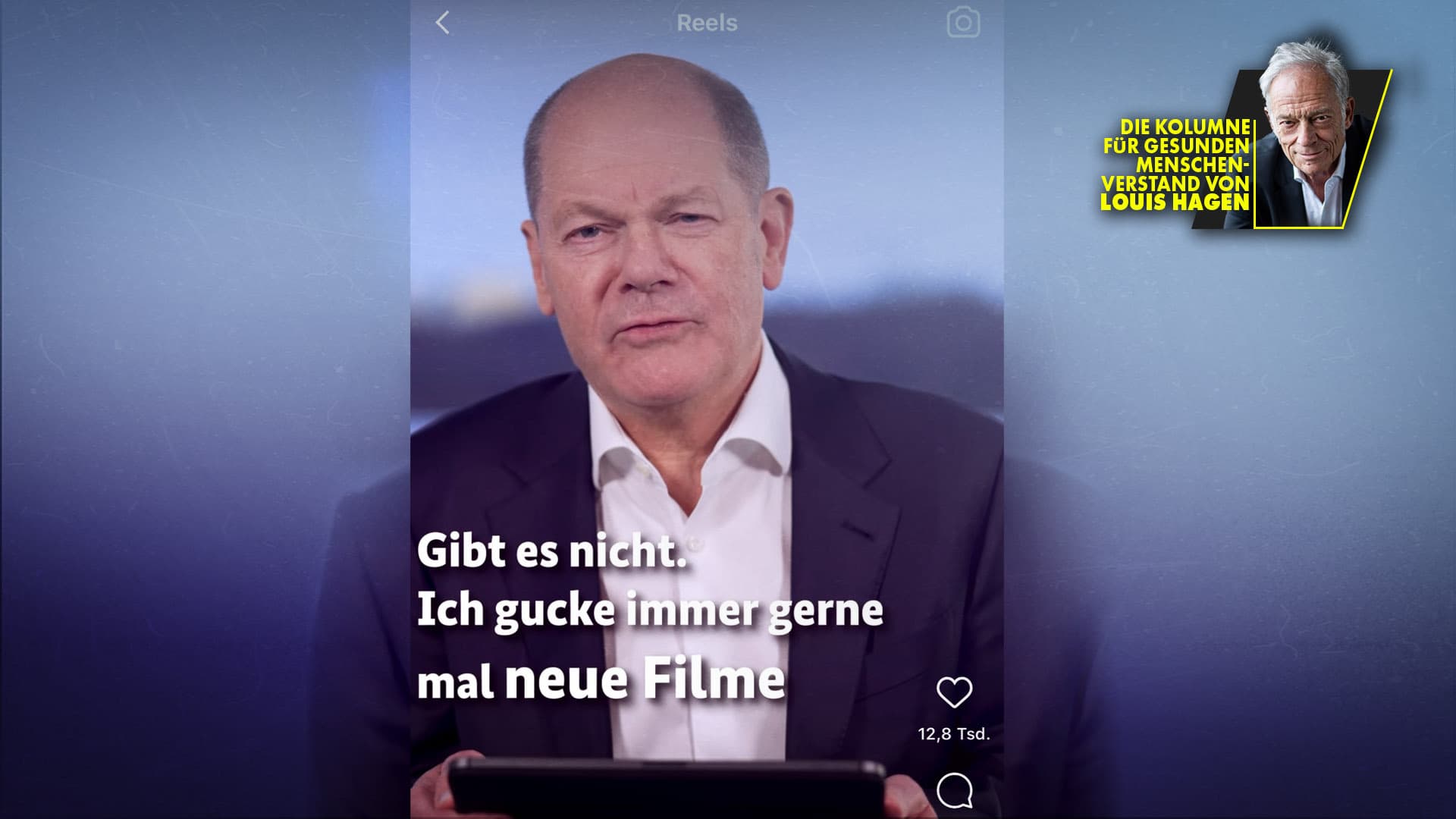 Scholz weiß nicht mal, was sein Lieblingsfilm ist: Als Kanzler kraftlos, als Mensch farblos