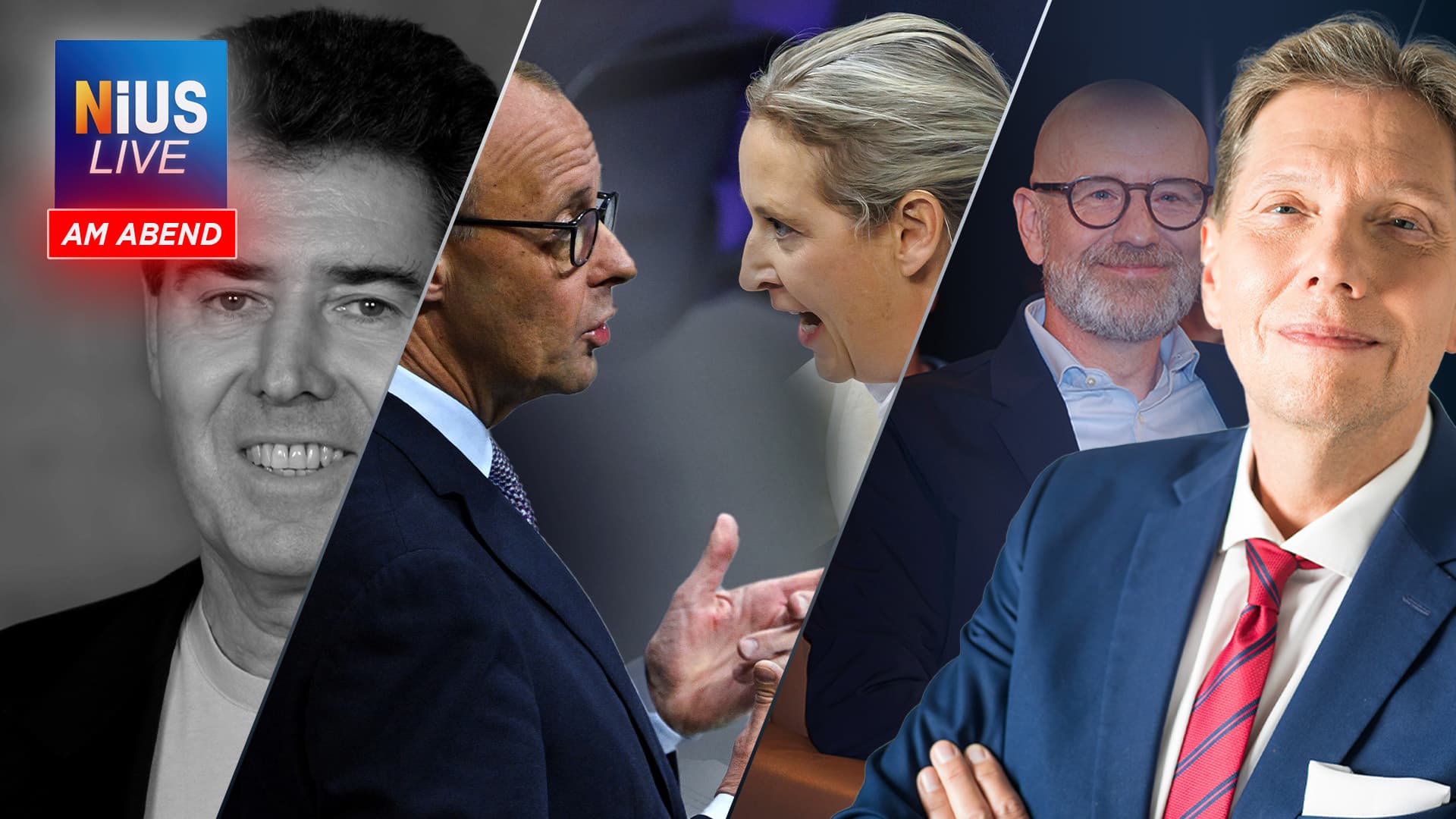 Das war NIUS Live am Abend: Merz wirft AfD Spionage für Russland vor, Weidel schlägt zurück