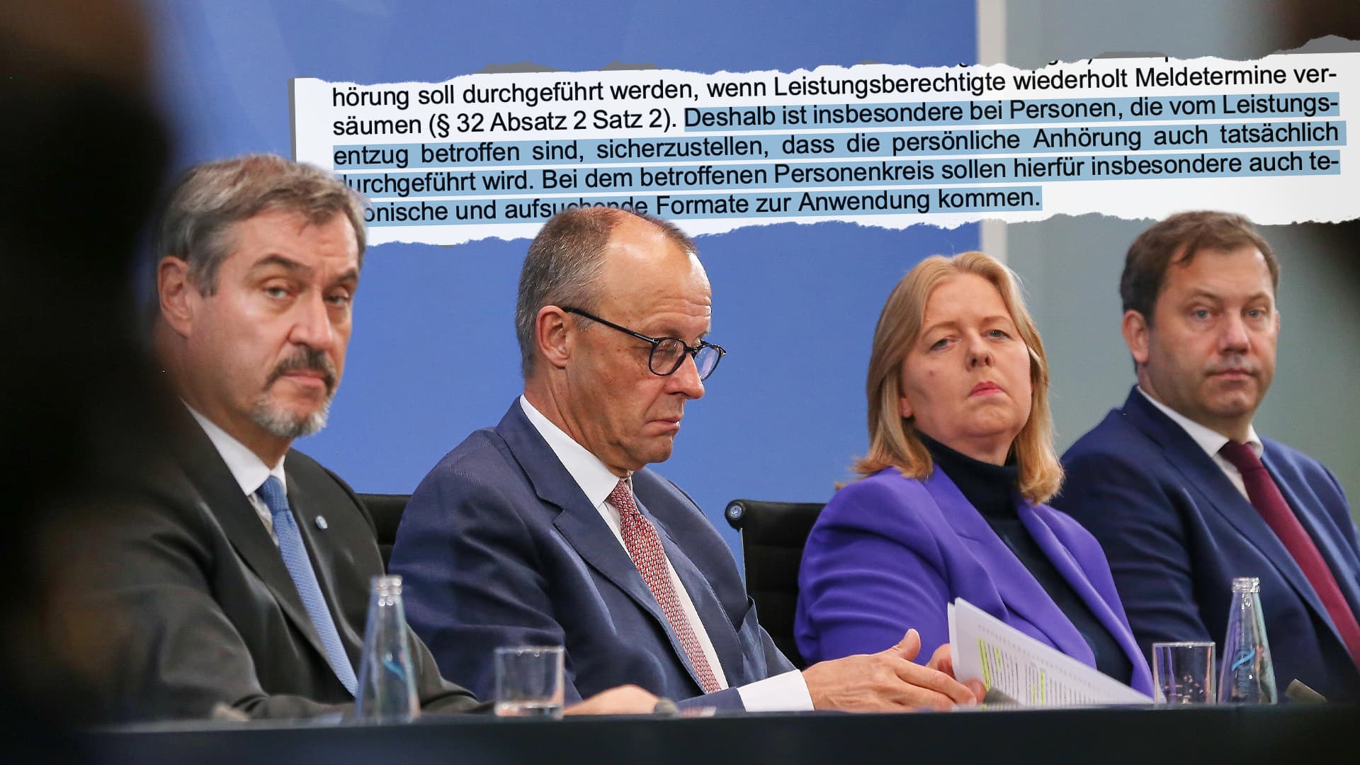 Nach NIUS-Berichterstattung: Regierung streicht umstrittene „Hausbesuch“-Passage aus Bürgergeld-Gesetz