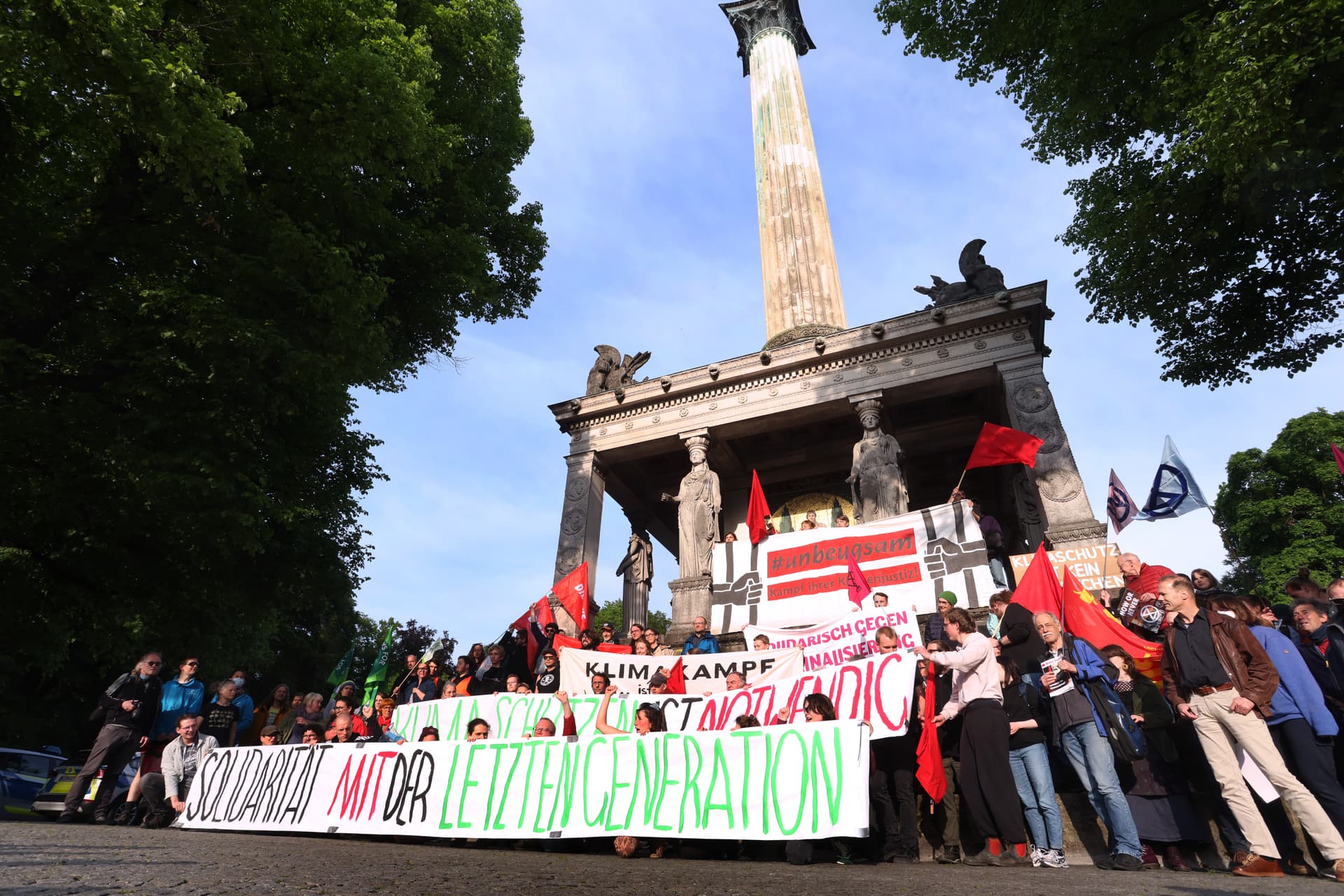 Nach Razzia: Demos der „Letzten Generation“