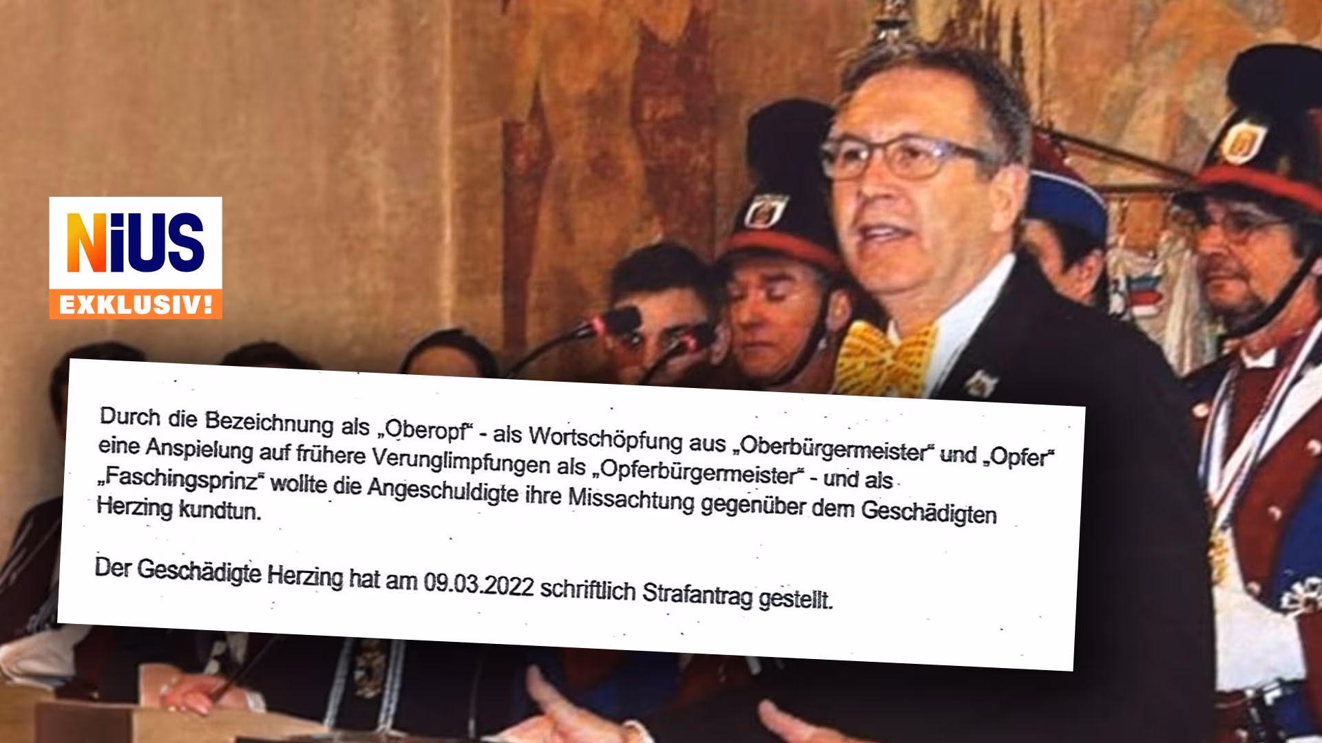 Weil sie einen Bürgermeister „Faschingsprinz“ nannte: Gericht verurteilte Bürgerin für Beleidigung