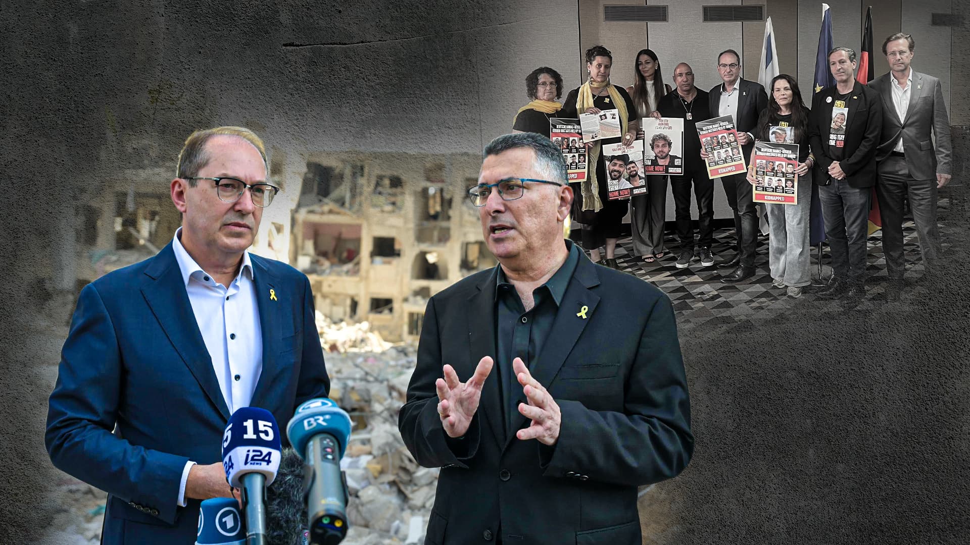 Zuerst traf er sich mit Geisel-Angehörigen: Innenminister Dobrindt überraschend in Israel
