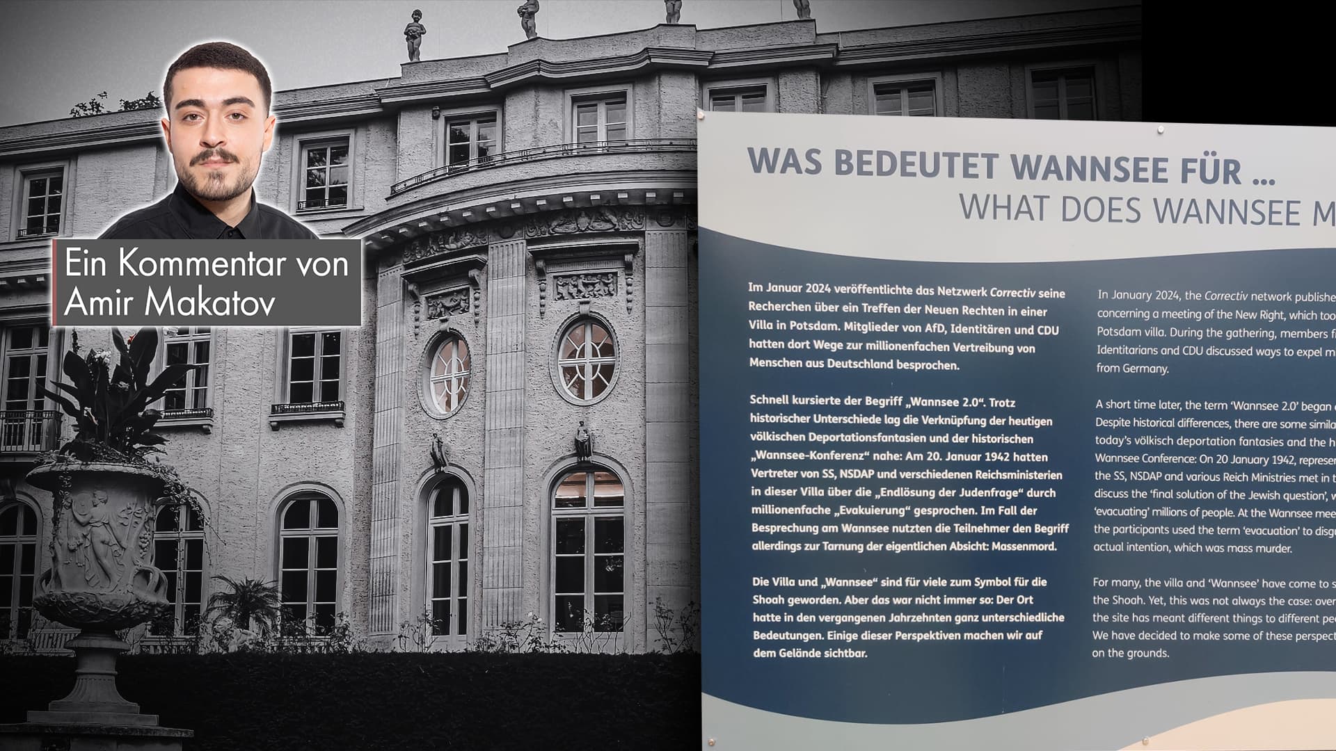NS-Gedenkstätte greift Correctiv-Ente auf: Nie wieder Erinnerungsindustrie!