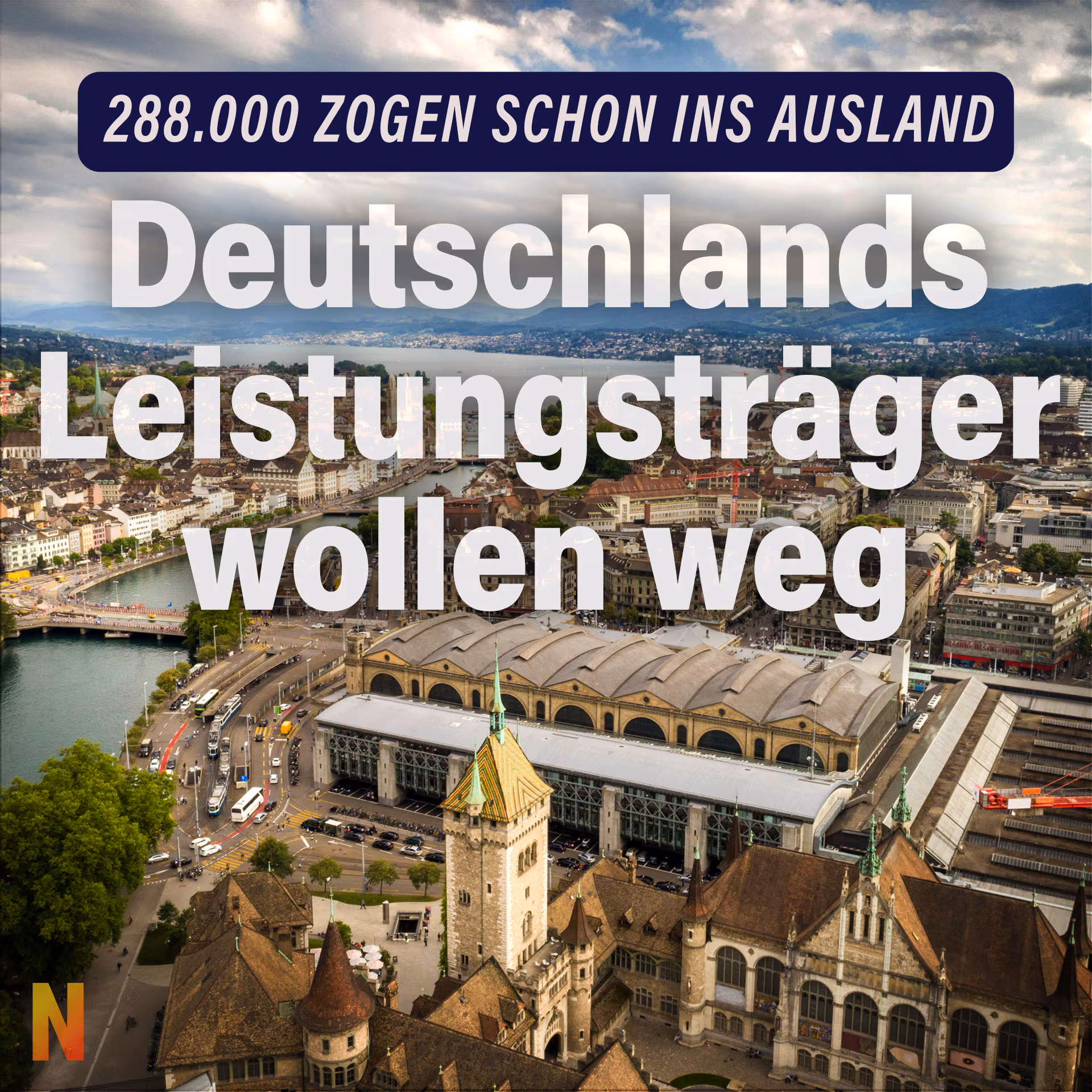288.000 zogen schon ins Ausland: Deutschlands Leistungsträger wollen weg