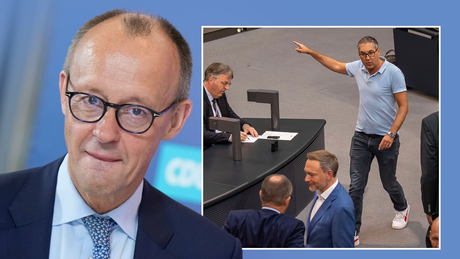 SPD-Mann beschimpft CDU-Chef Merz: „Die Nerven liegen Blank!“