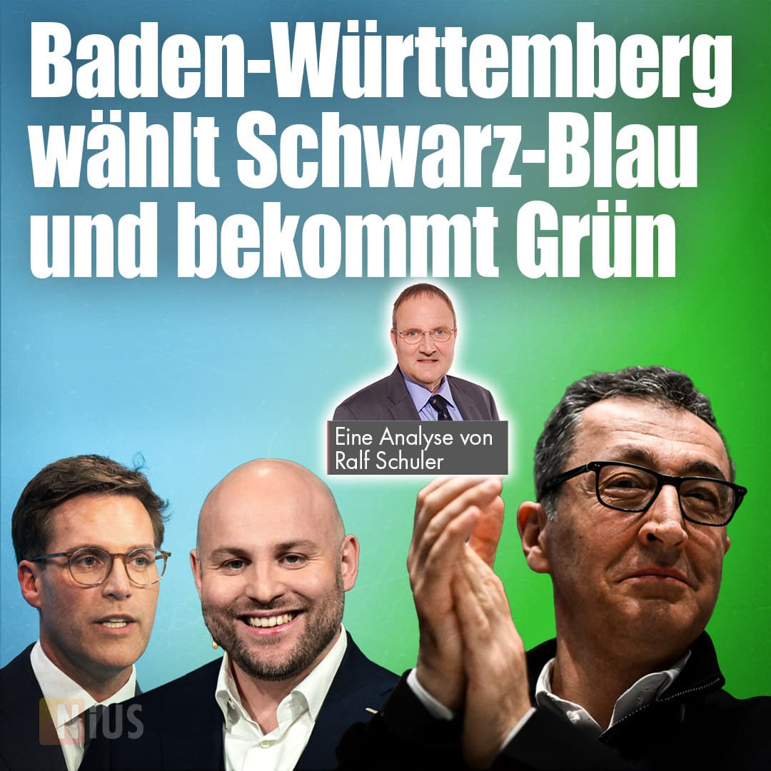 Baden-Württemberg wählt Schwarz-Blau und bekommt Grün