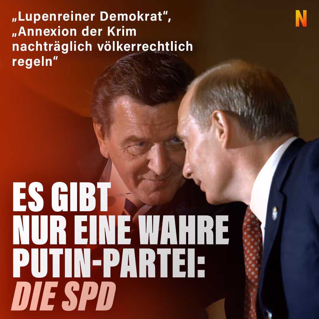 Die wahre Putin-Partei ist die SPD