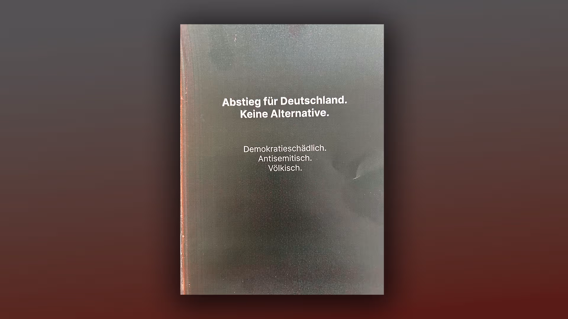 Aus „Sieg-Mund“ wird „Sieg Heil“: Wie eine CDU-Broschüre die Dämonisierung der AfD eskaliert
