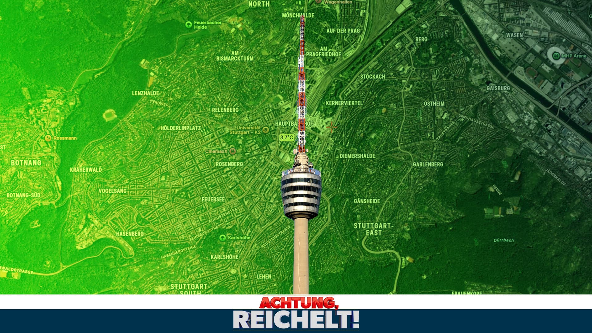 Grün ist die Farbe der Zerstörung