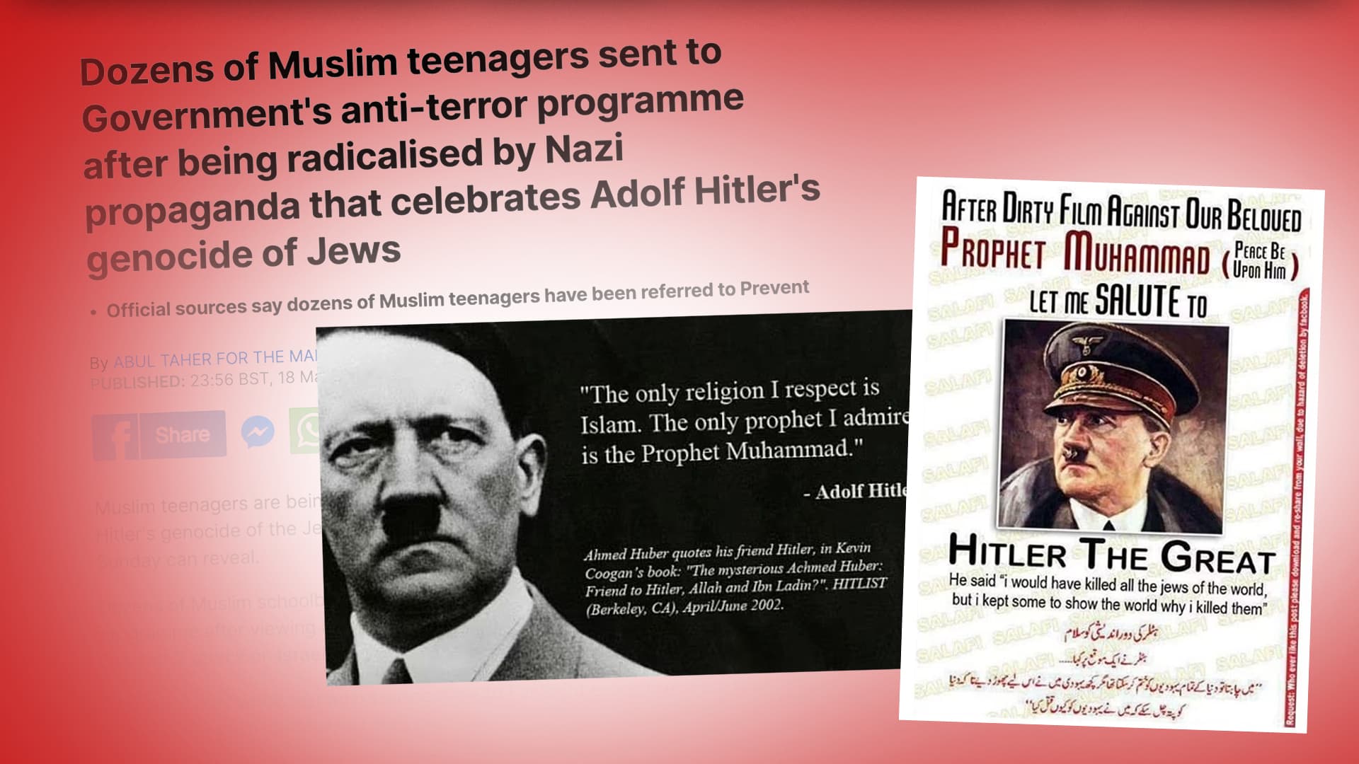 Britische Sicherheitsbehörden schlagen Alarm wegen Nazi-Verherrlichung muslimischer Jugendlicher