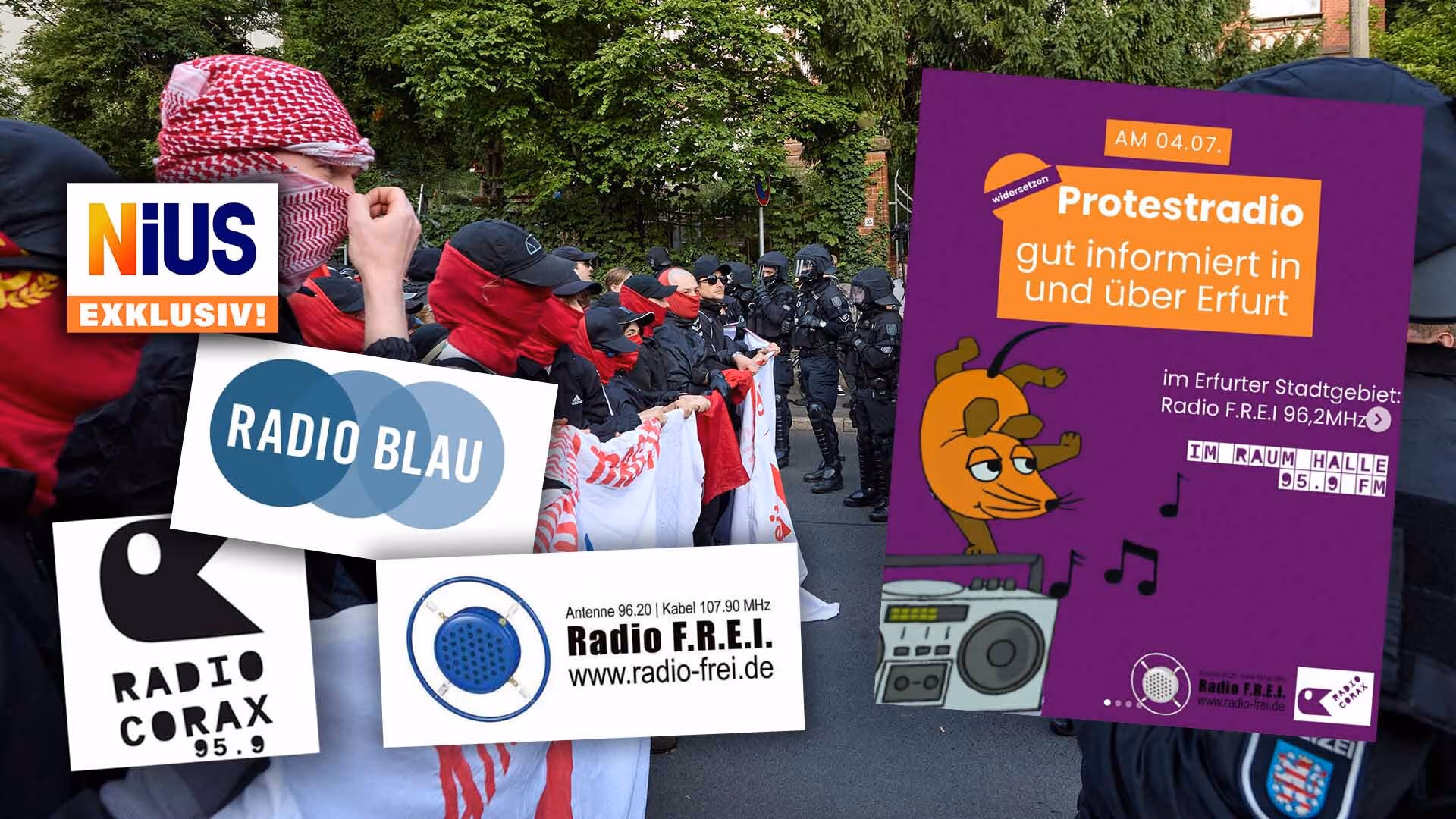 Landesmedienanstalten geben über 1,4 Millionen Euro Zwangsgebühren für linksradikale Radios aus
