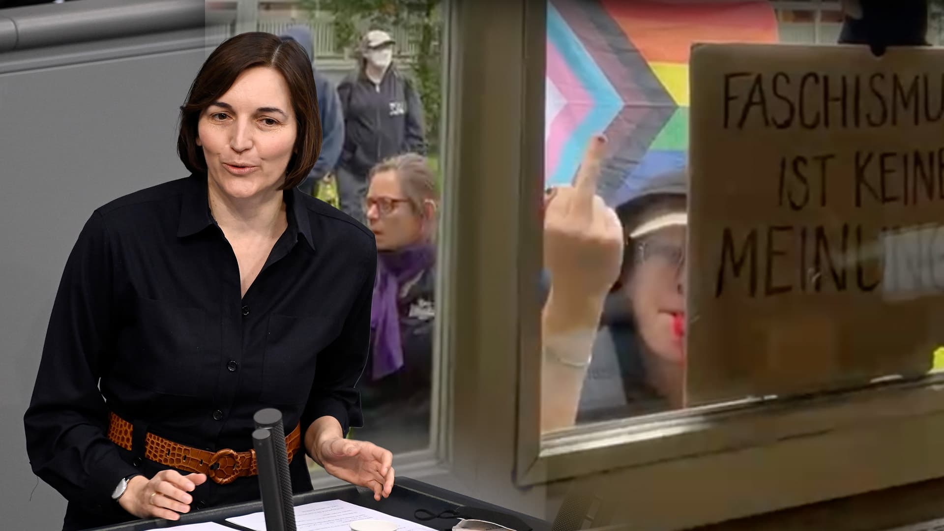 CDU-Politikerin unter Polizeischutz: Linke Aktivisten stürmen Hörsaal und verhindern Trans-Debatte