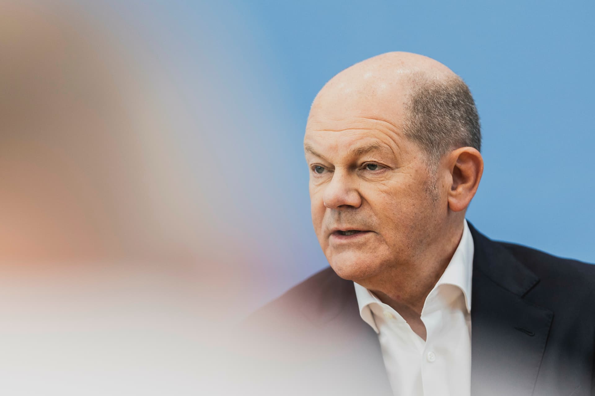 Die Methode Scholz: lange reden, nichts sagen