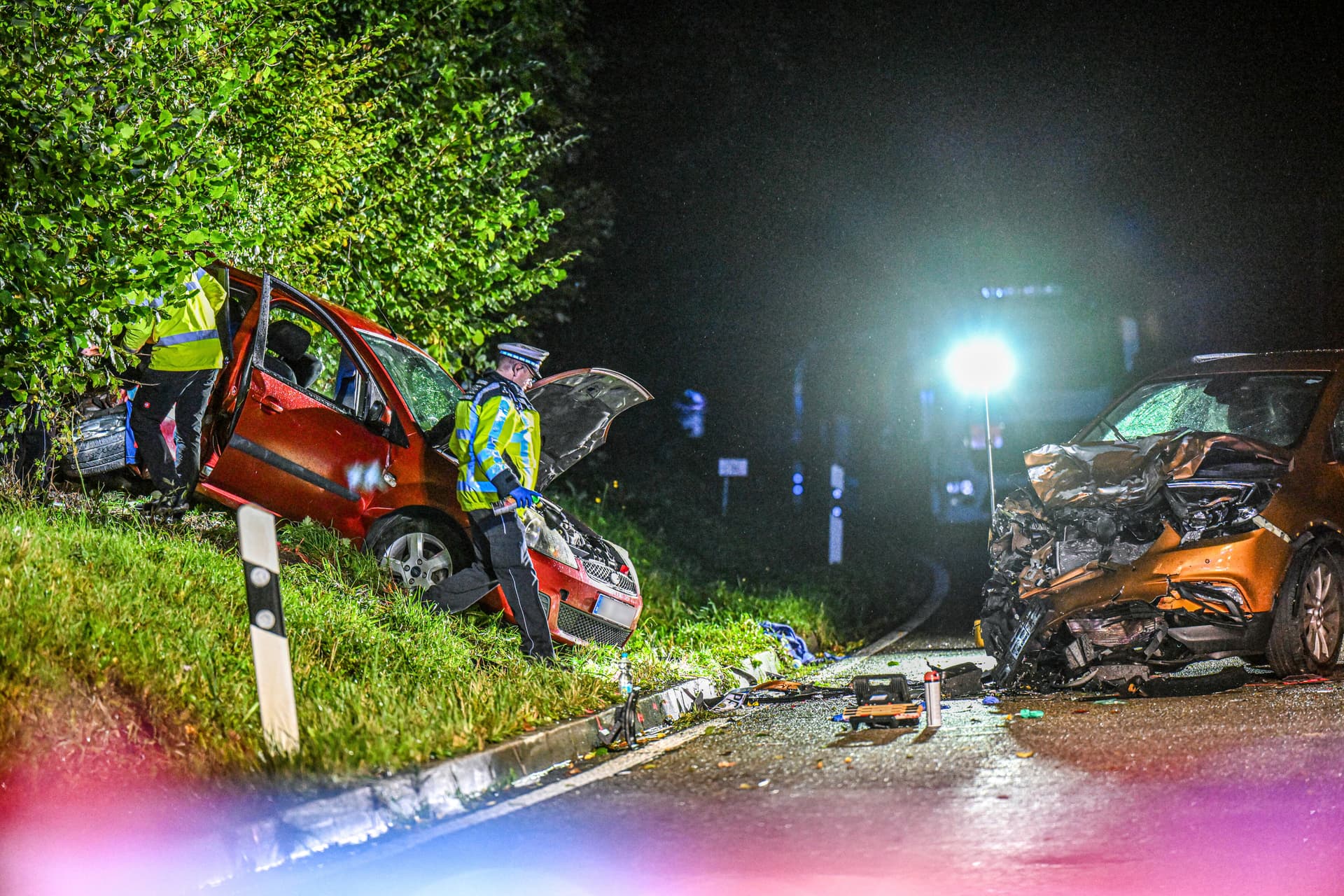 Zwei Kinder sterben bei Autounfall in Baden-Württemberg