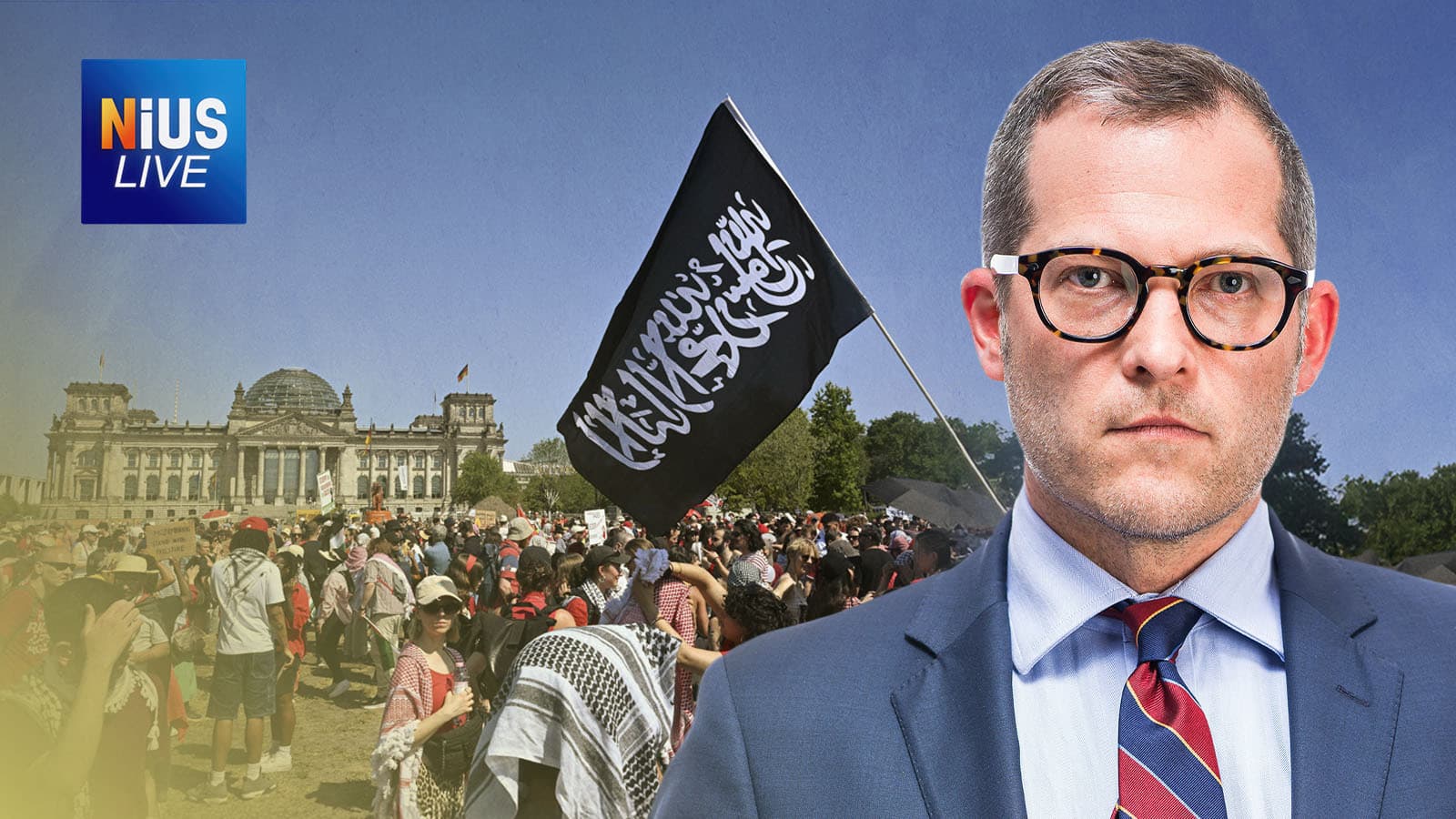 IS-Flagge vor dem Reichstag: „Man ist eher bereit, jüdisches Leben zu opfern als sich dem Islamismus entgegenzustellen"