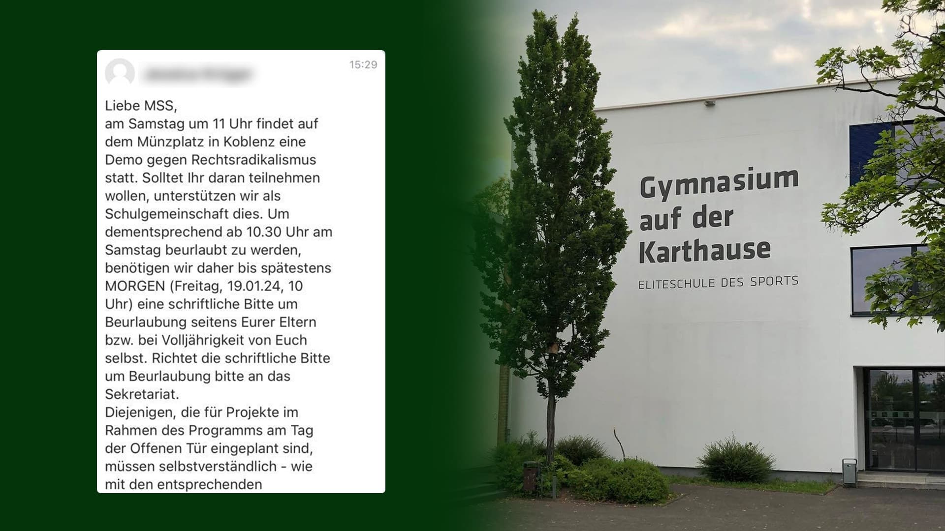 Ohne Info an die Eltern! Schule motiviert Kinder, zur „Demo gegen Rechts“ zu gehen