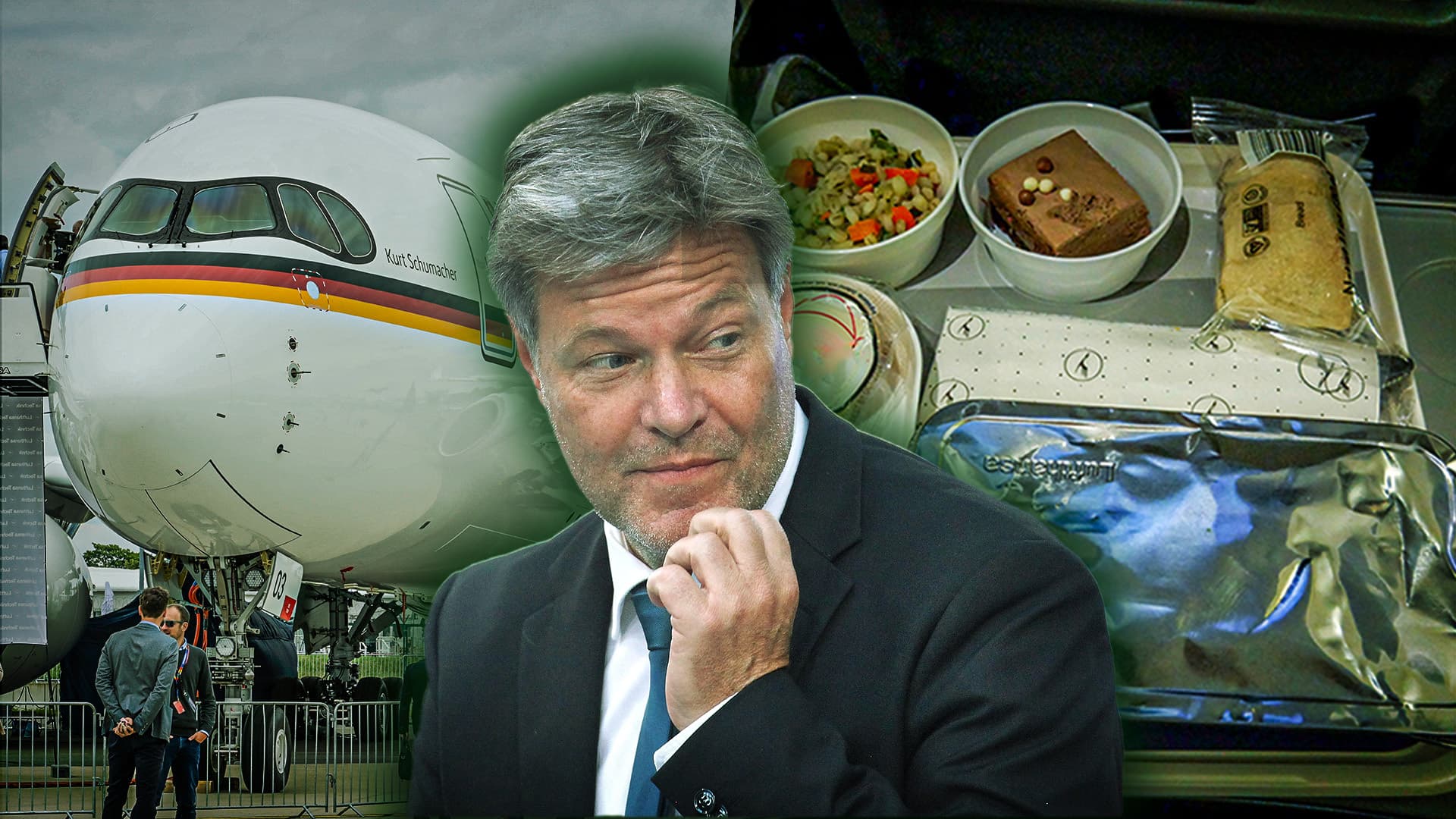 Weisung vom Wirtschaftsminister: Habeck verbietet Fleisch auf Flügen