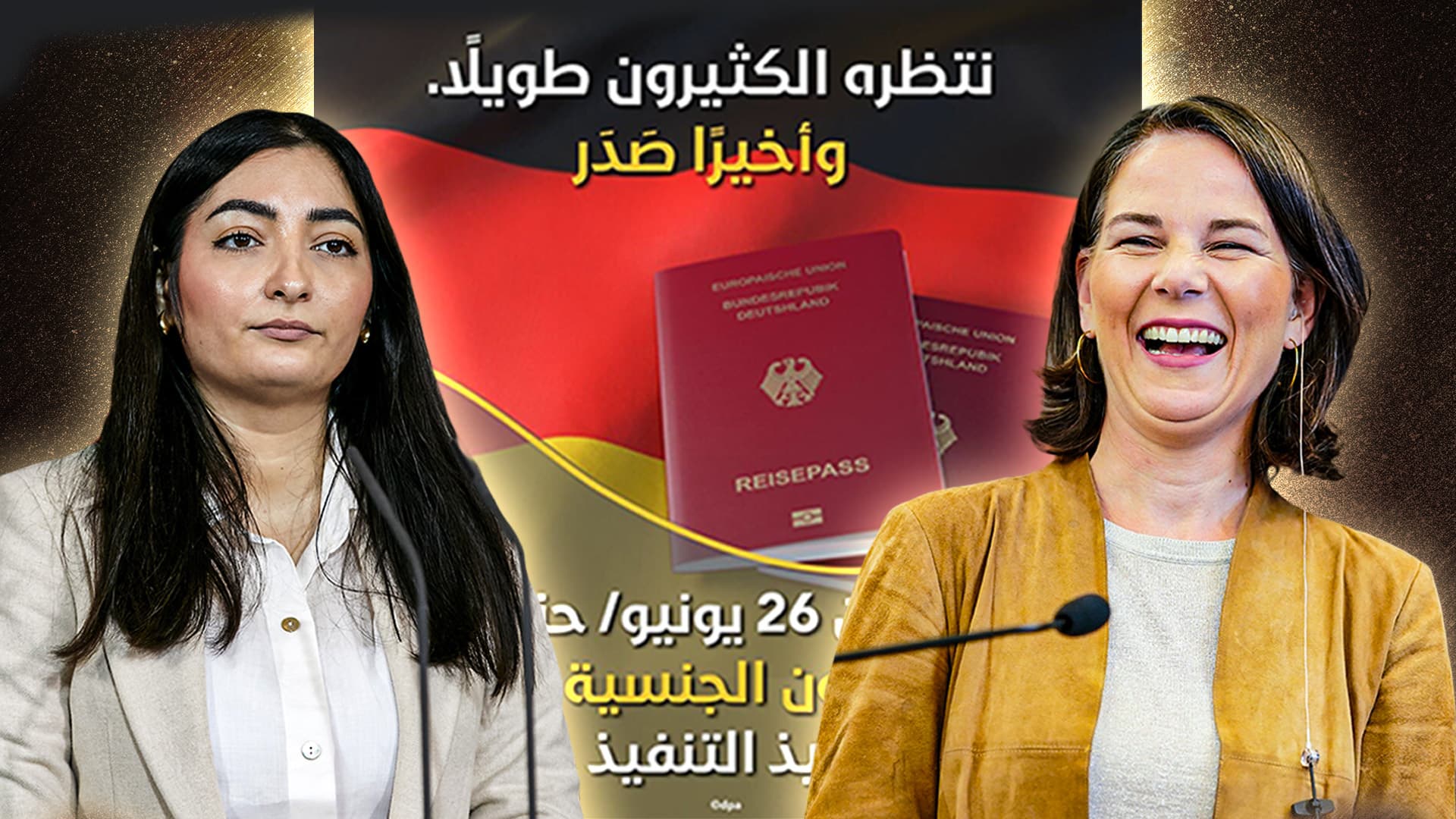 Baerbock-Ministerium bewirbt deutschen Pass auf Arabisch: Auswärtiges Amt bestätigt Echtheit des Tweets