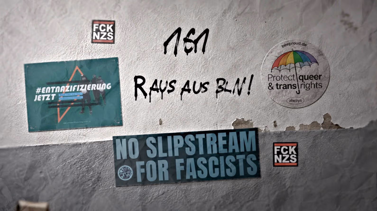 Sekundenkleber im Schlüsselloch, Graffitis im Flur: Antifa attackiert Redaktionsräume von „Apollo News“