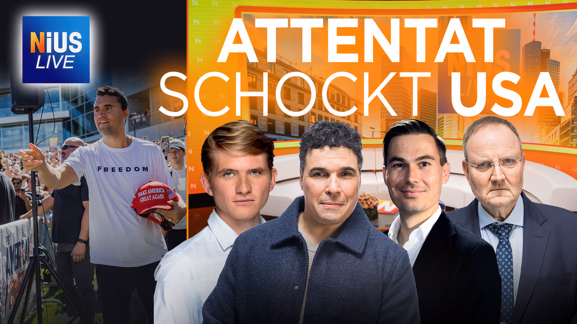 Das war NIUS Live: Alle Details zum Attentat auf Charlie Kirk (†31)