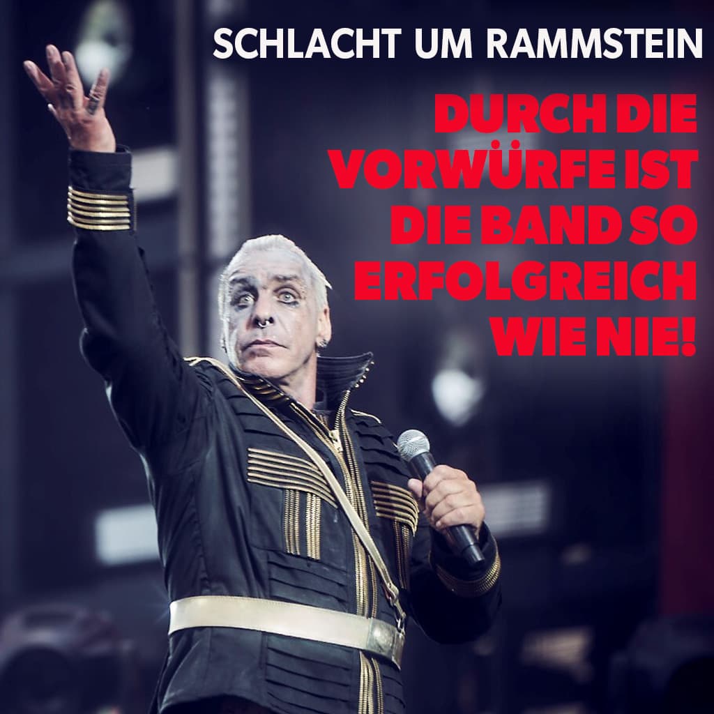 Schlacht um Rammstein: Durch die Vorwürfe ist die Band so erfolgreich wie nie