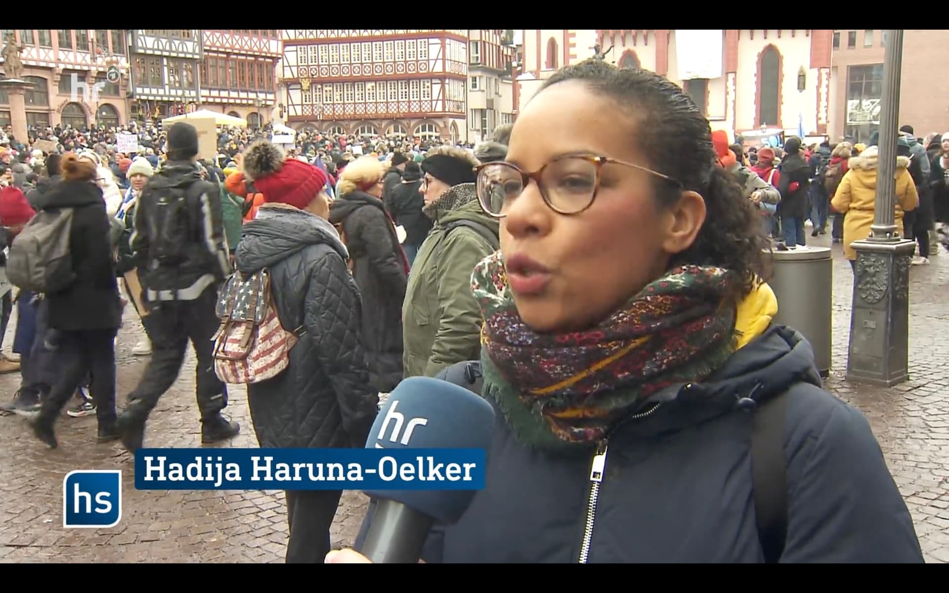 TV-Skandal bei „Demo gegen Rechts“: ARD interviewt ARD-Mitarbeiterin und gibt sie als Demonstrantin aus!