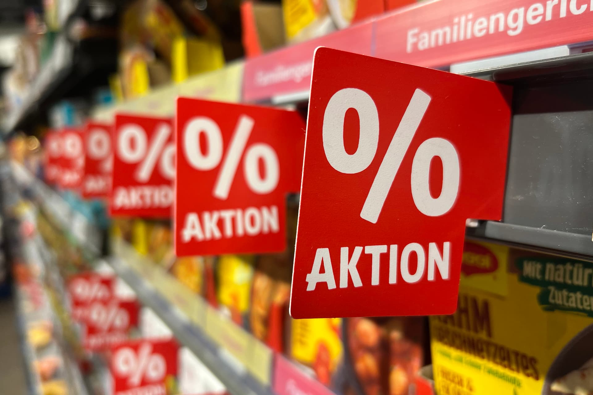 Bis zu 60 Prozent Rabatt! Gehen Sie schnell zum Discounter. So billig wird es nie wieder