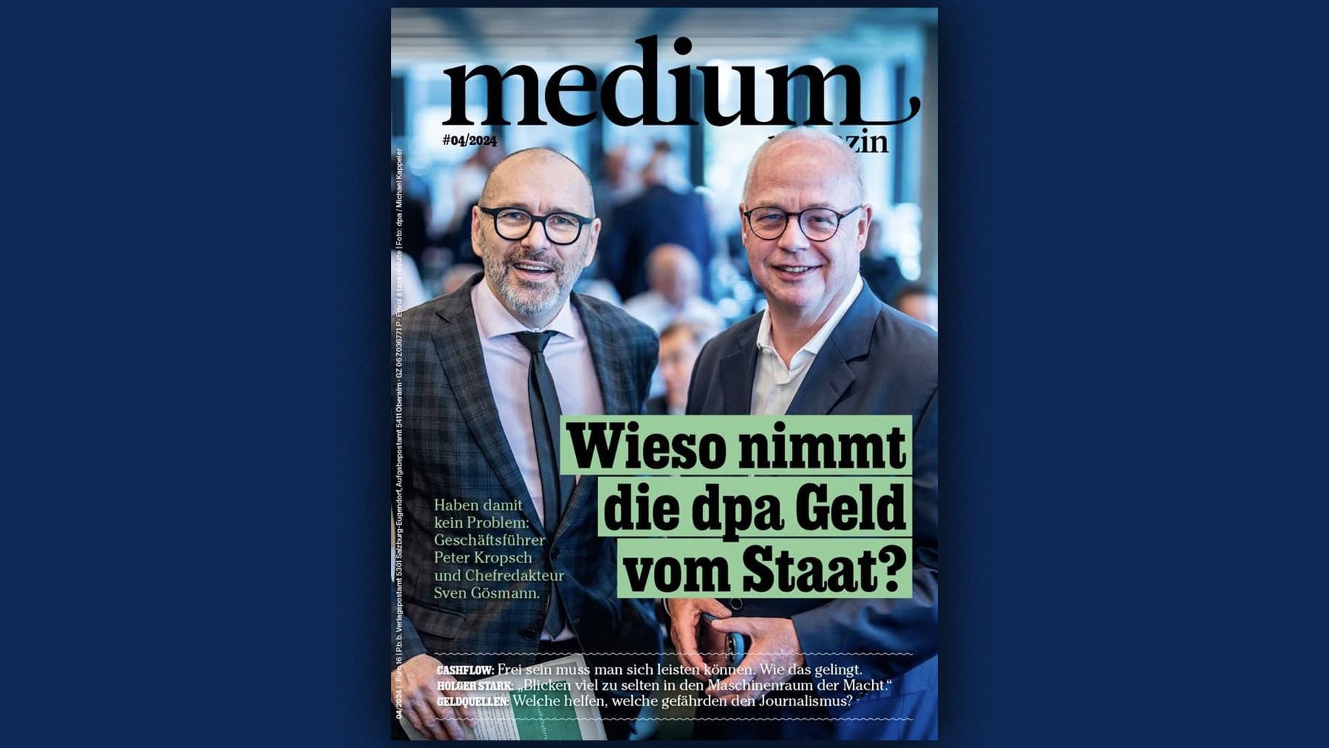 „Finanzielle Zuwendungen lehnt die dpa ab“: Deutsche Presse-Agentur kassierte Millionen vom Staat – und bestreitet es nun