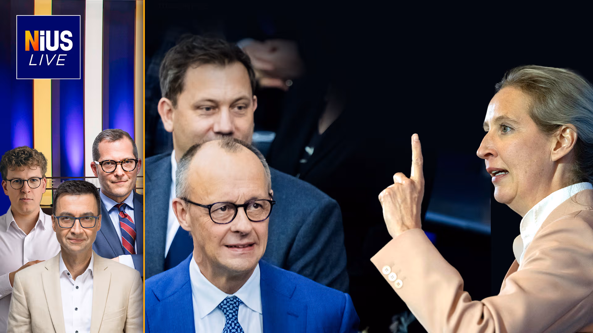 Ab 6 Uhr bei NIUS Live: Jetzt will Merz die AfD-Rente